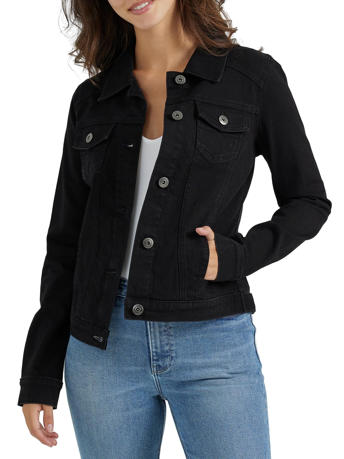 EBXN Women's Stretch Denim Jacket