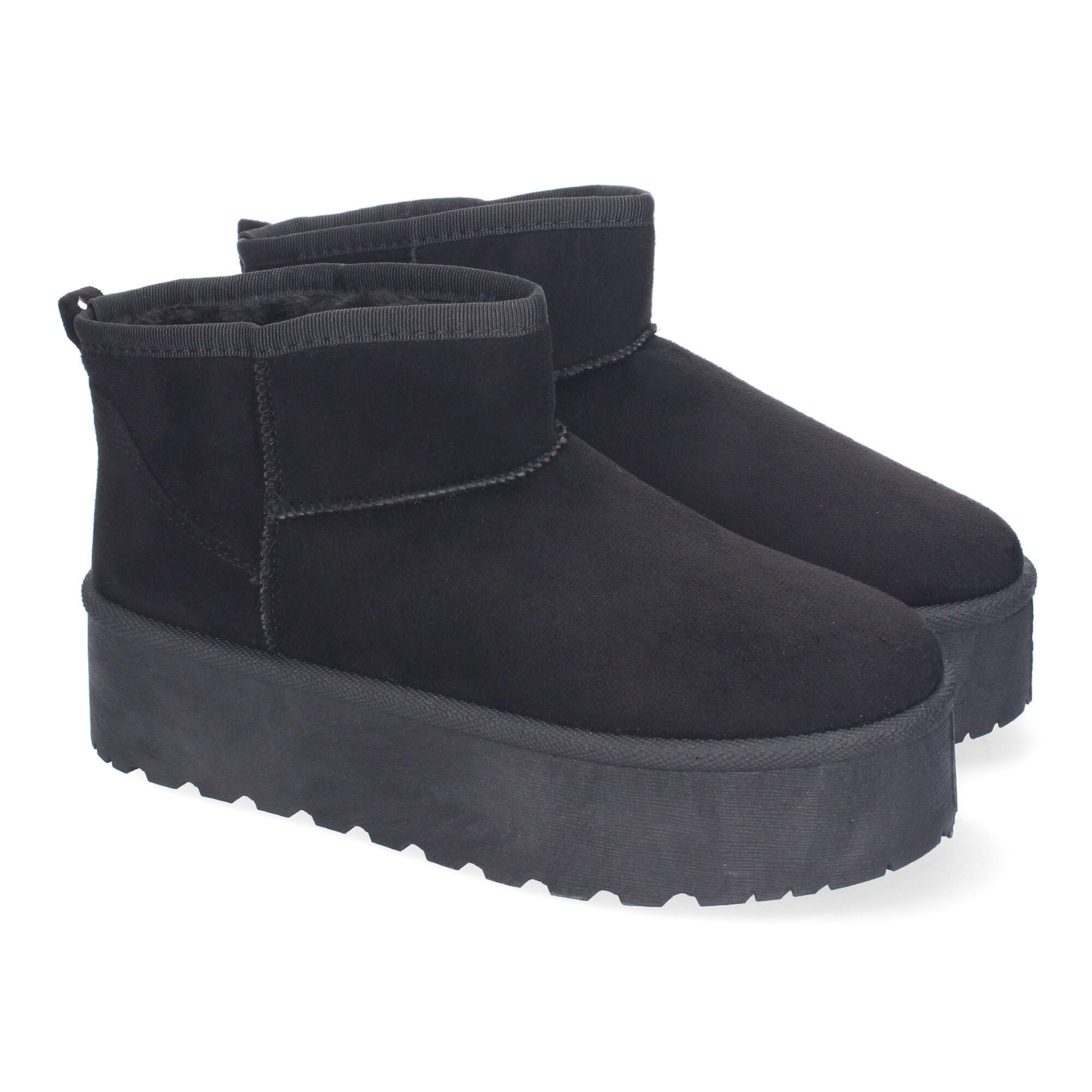 EBXN Botin Plano para Mujer