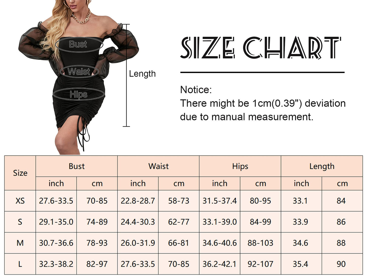 EBXN Vestido Corto Elegante