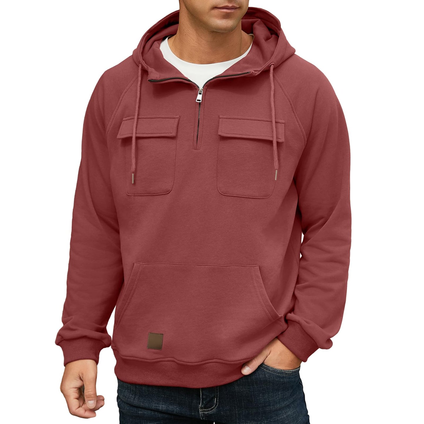 EBXN Men's Cargo Hoodies
