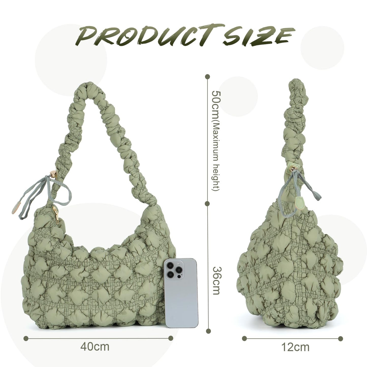 EBXN Puffer Shoulder Bag