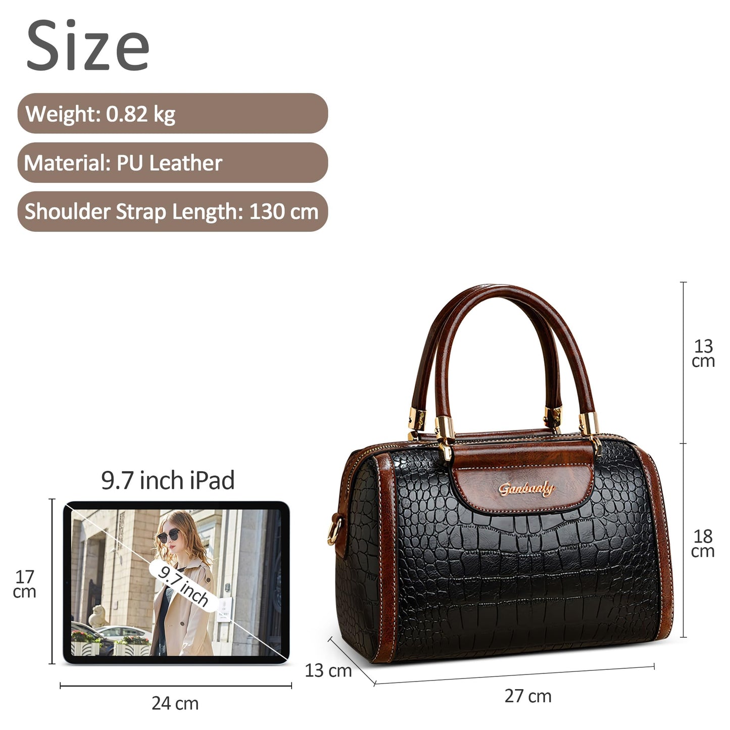 EBXN Elegante Bolso de Mujer