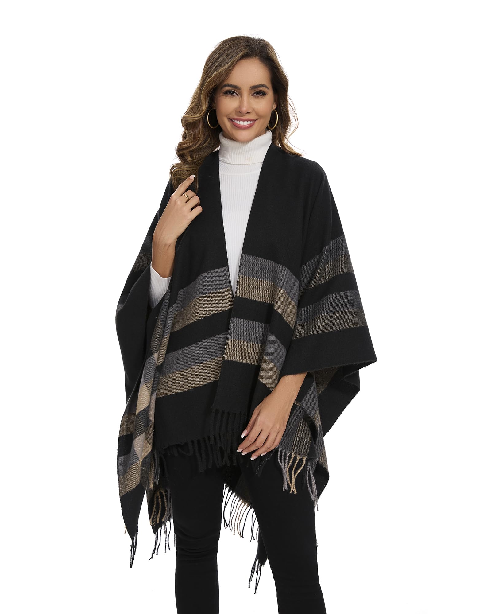 EBXN Colornial Chal Elegante para Mujer
