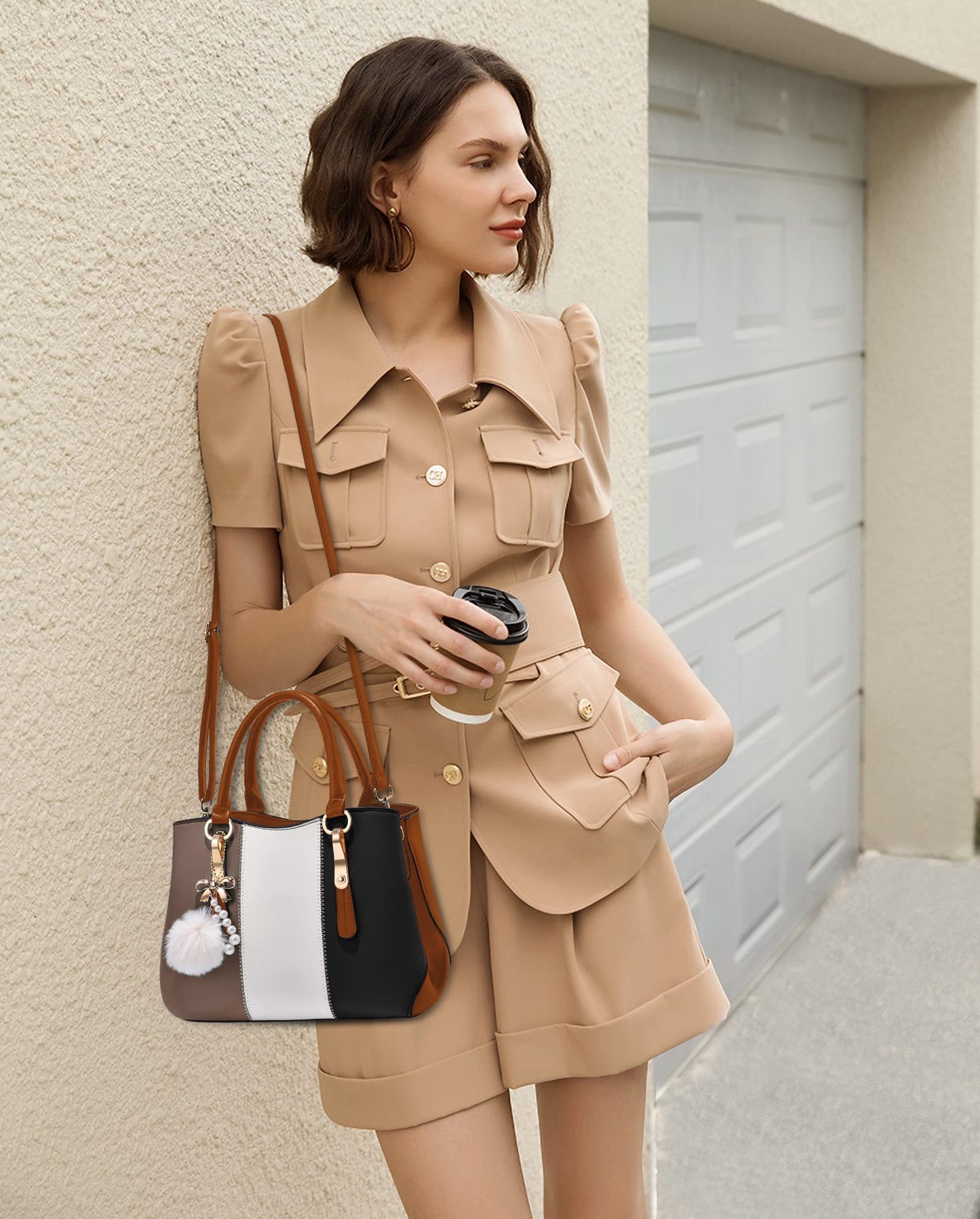 EBXN Bolsos de Mano de Mujer