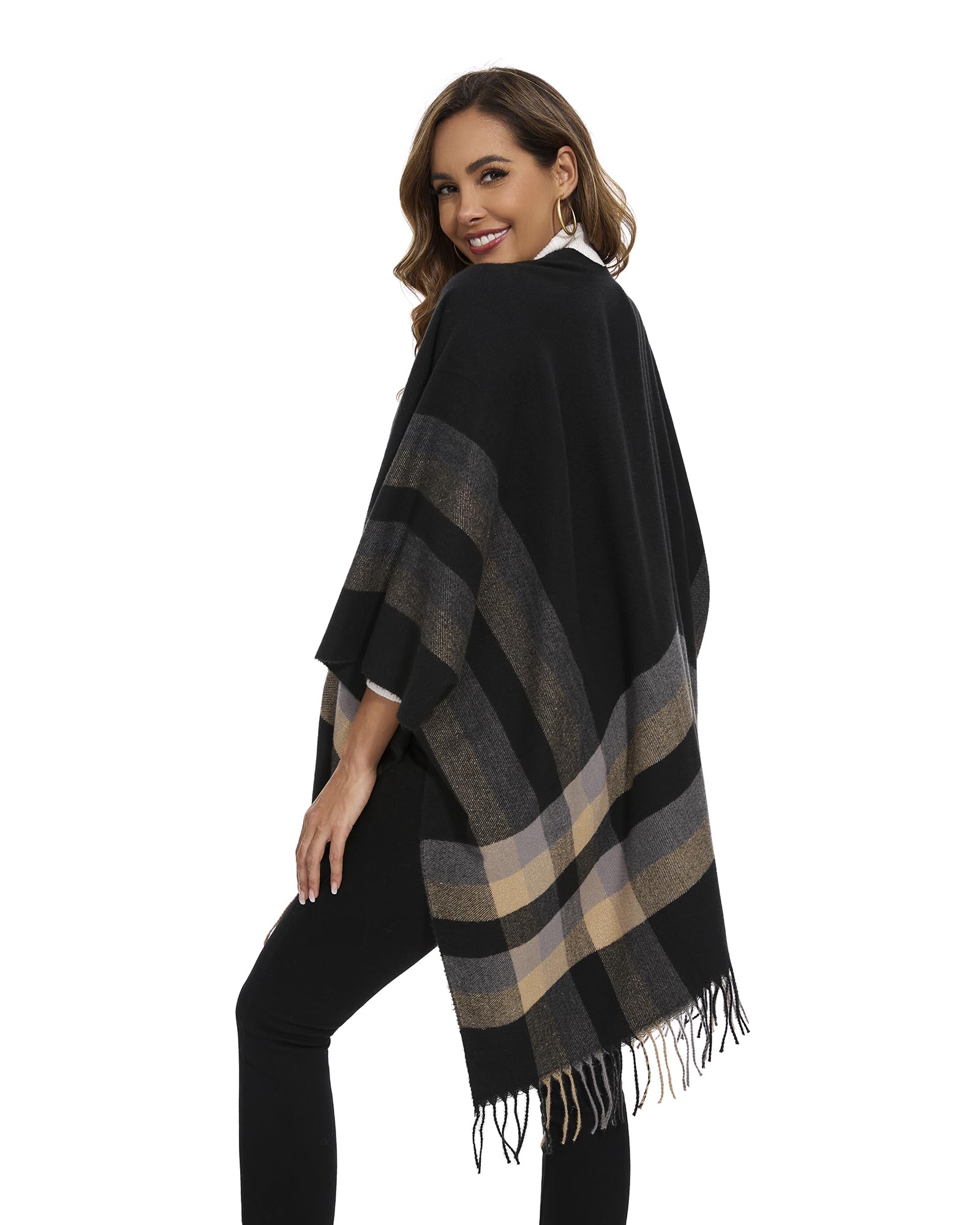 EBXN Colornial Chal Elegante para Mujer