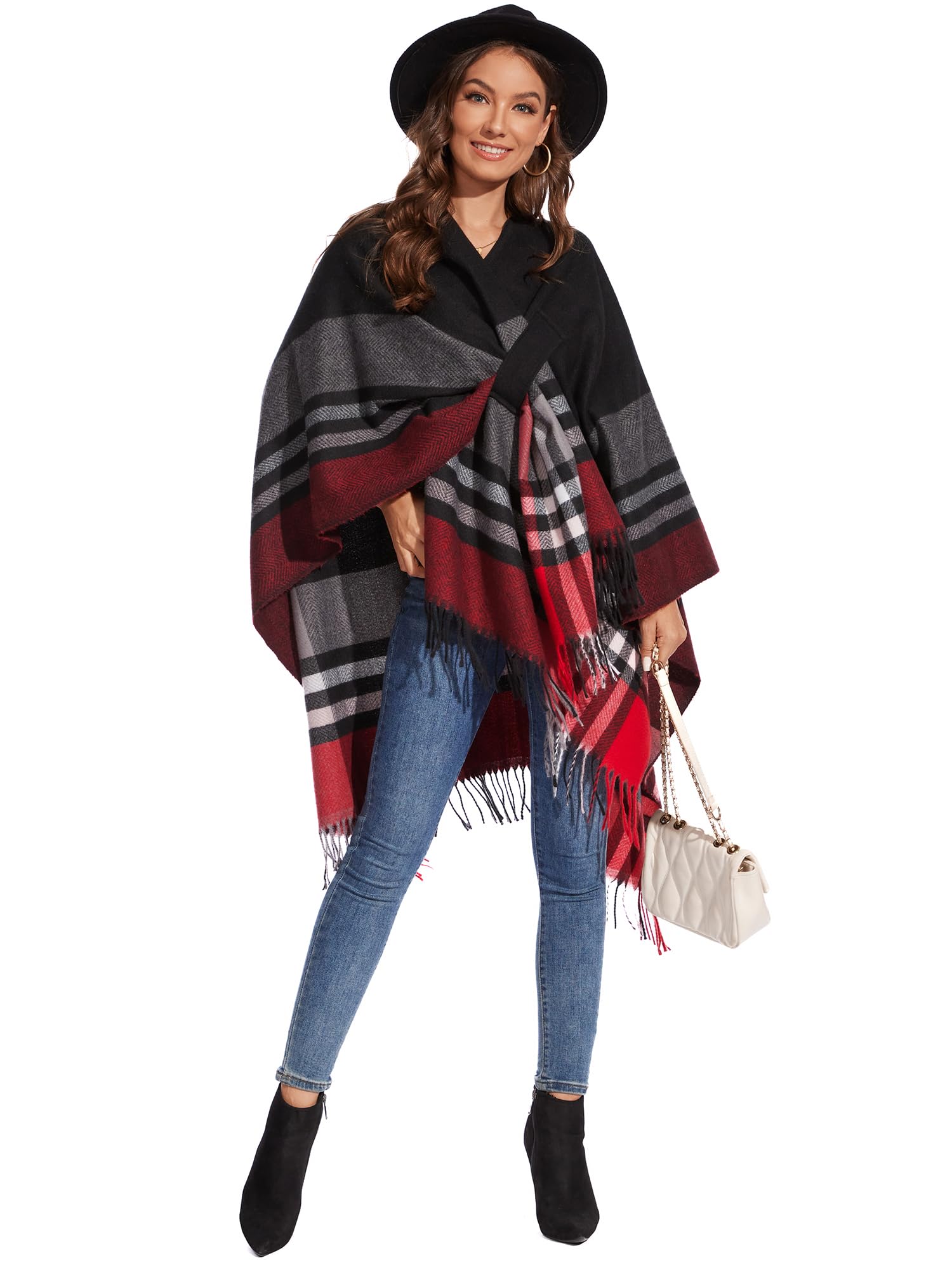 EBXN Colornial Chal Elegante para Mujer