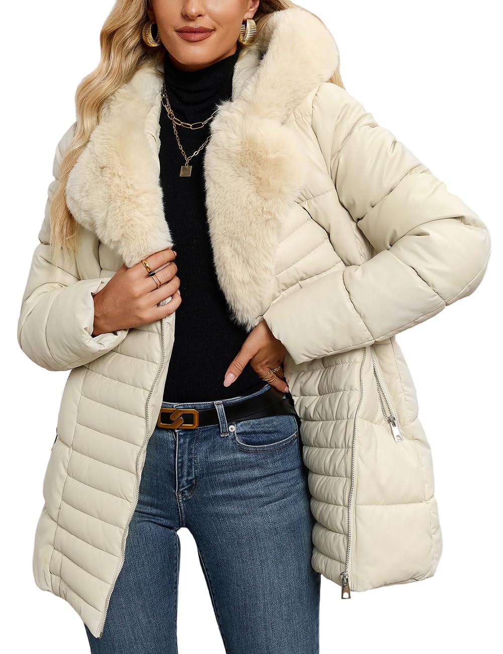 EBXN Winter Puffer Jacket Cold-Resistant