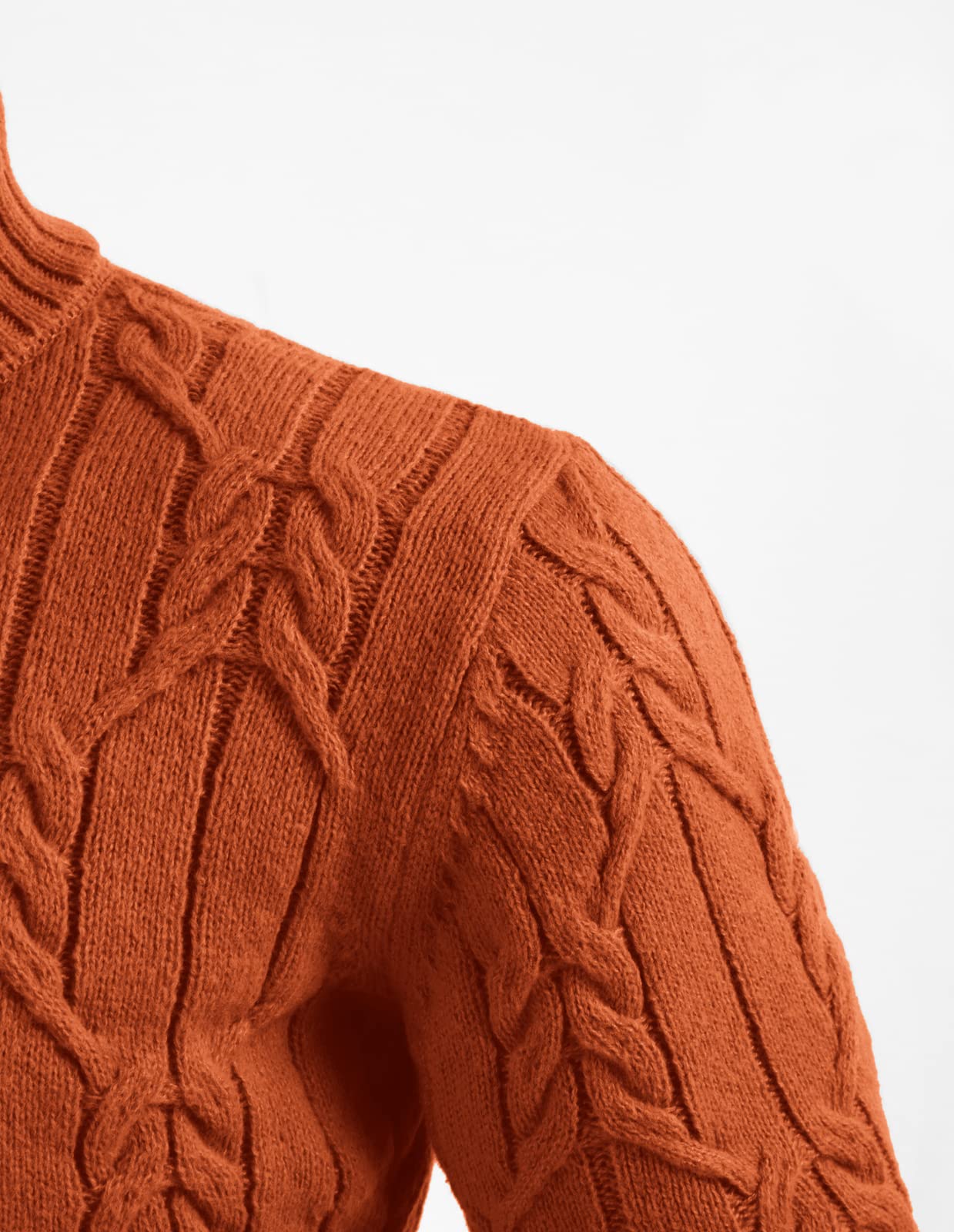 EBXN Men's Turtneck Pullover Sweaters