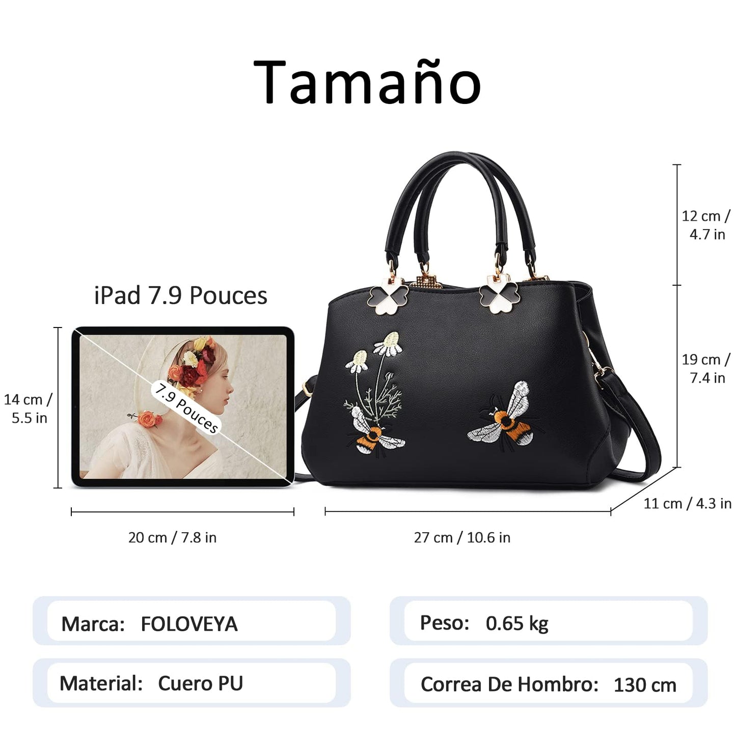 EBXN Elegante Bolsos para Mujer