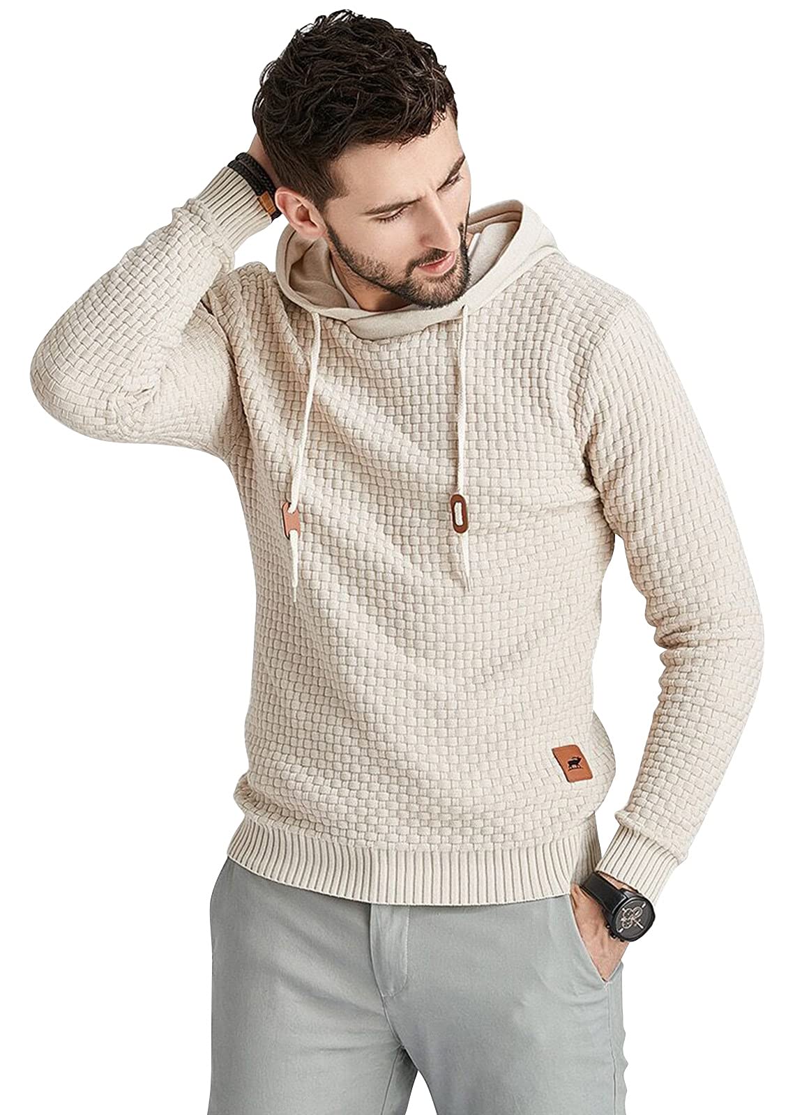 EBXN Sudadera con Capucha para Hombre