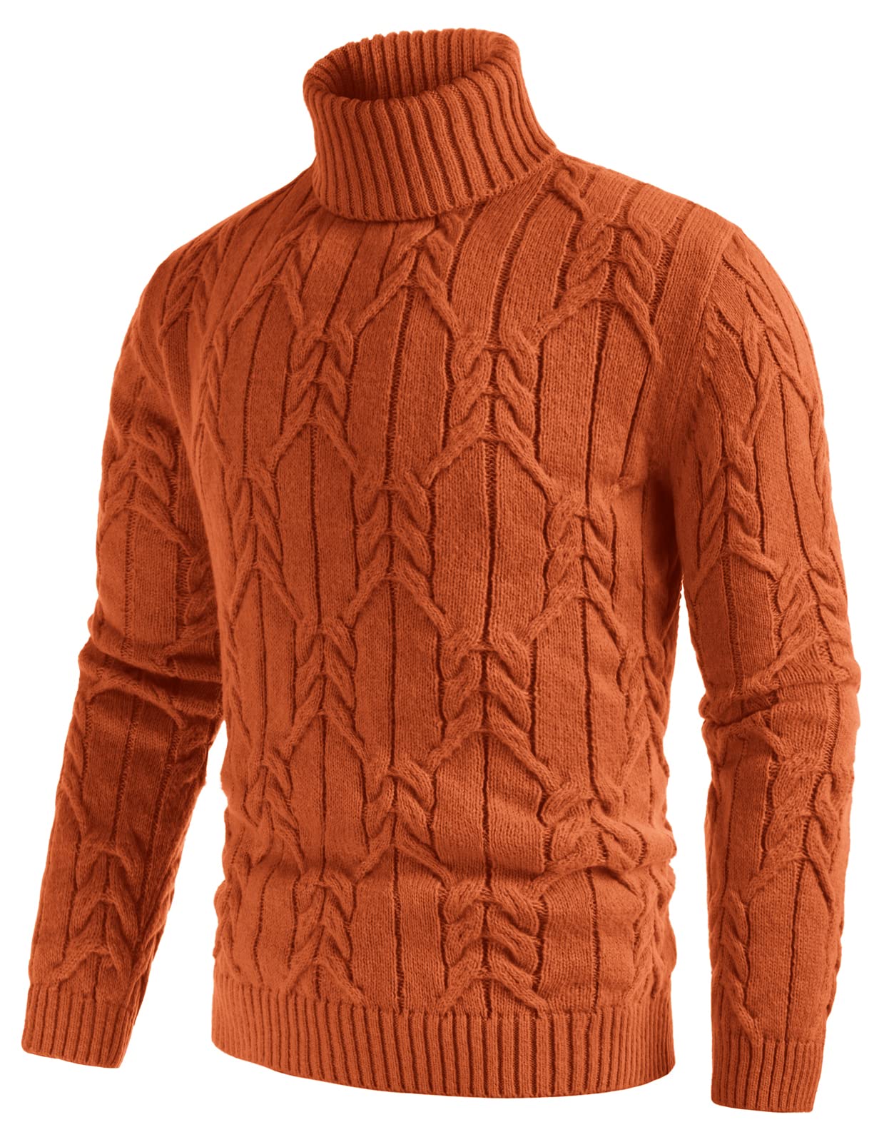 EBXN Men's Turtneck Pullover Sweaters