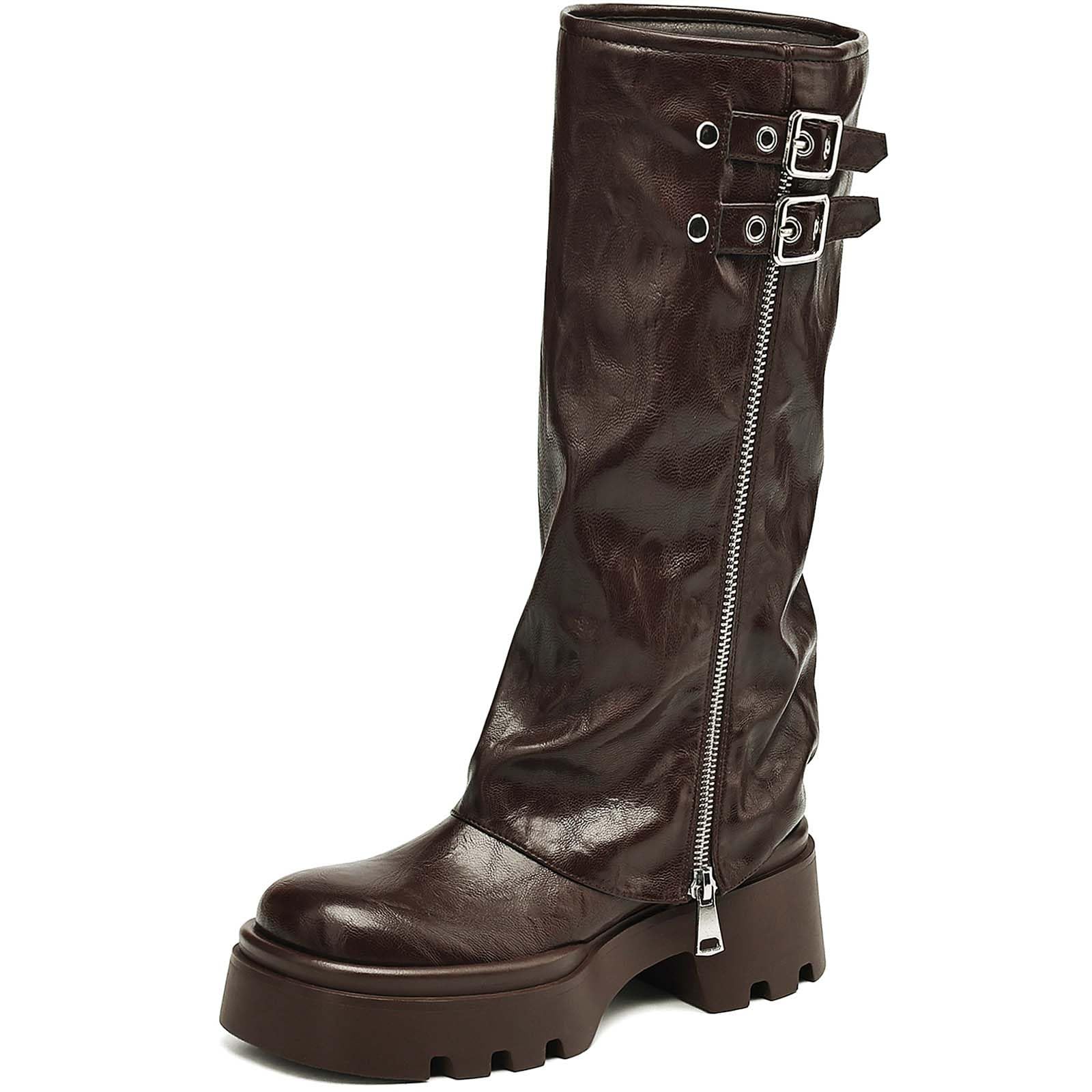 EBXN Women's Knee High Boots