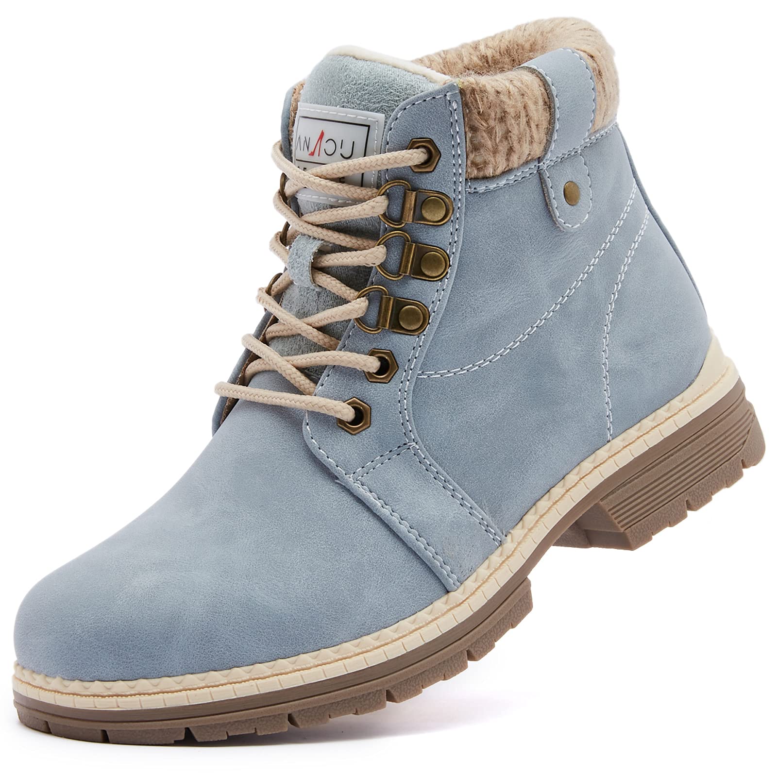 EBXN Casual Winter Hiking Boots For Women