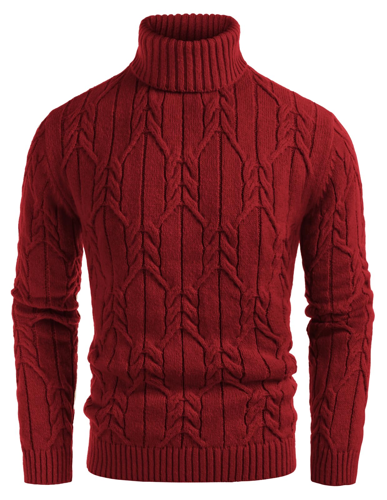 EBXN Men's Turtneck Pullover Sweaters