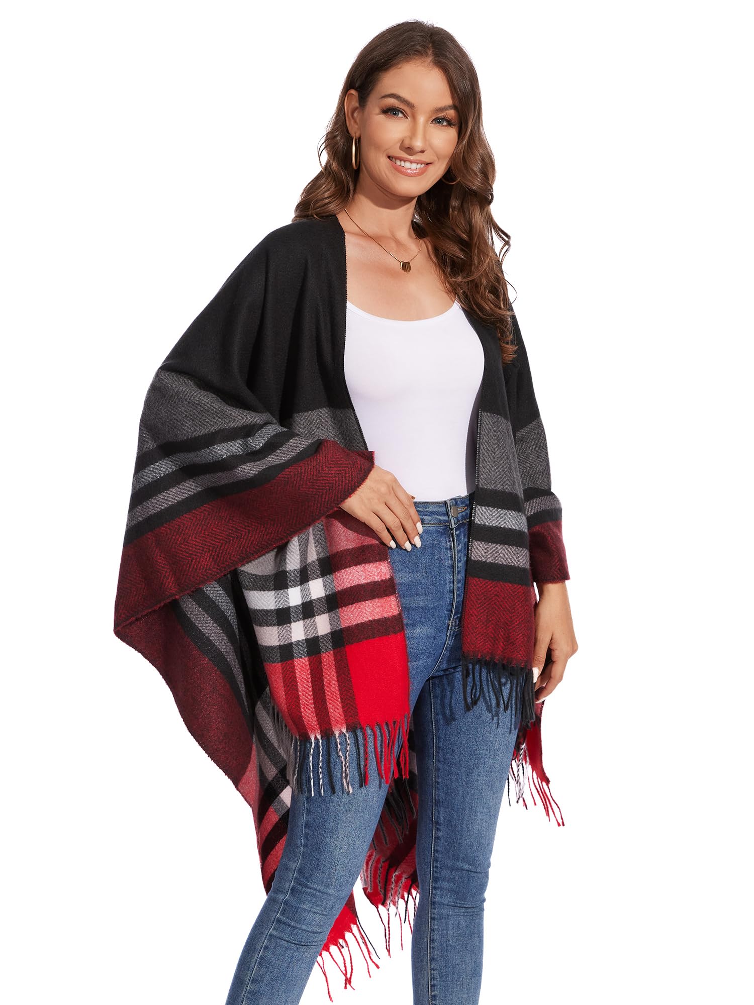 EBXN Colornial Chal Elegante para Mujer