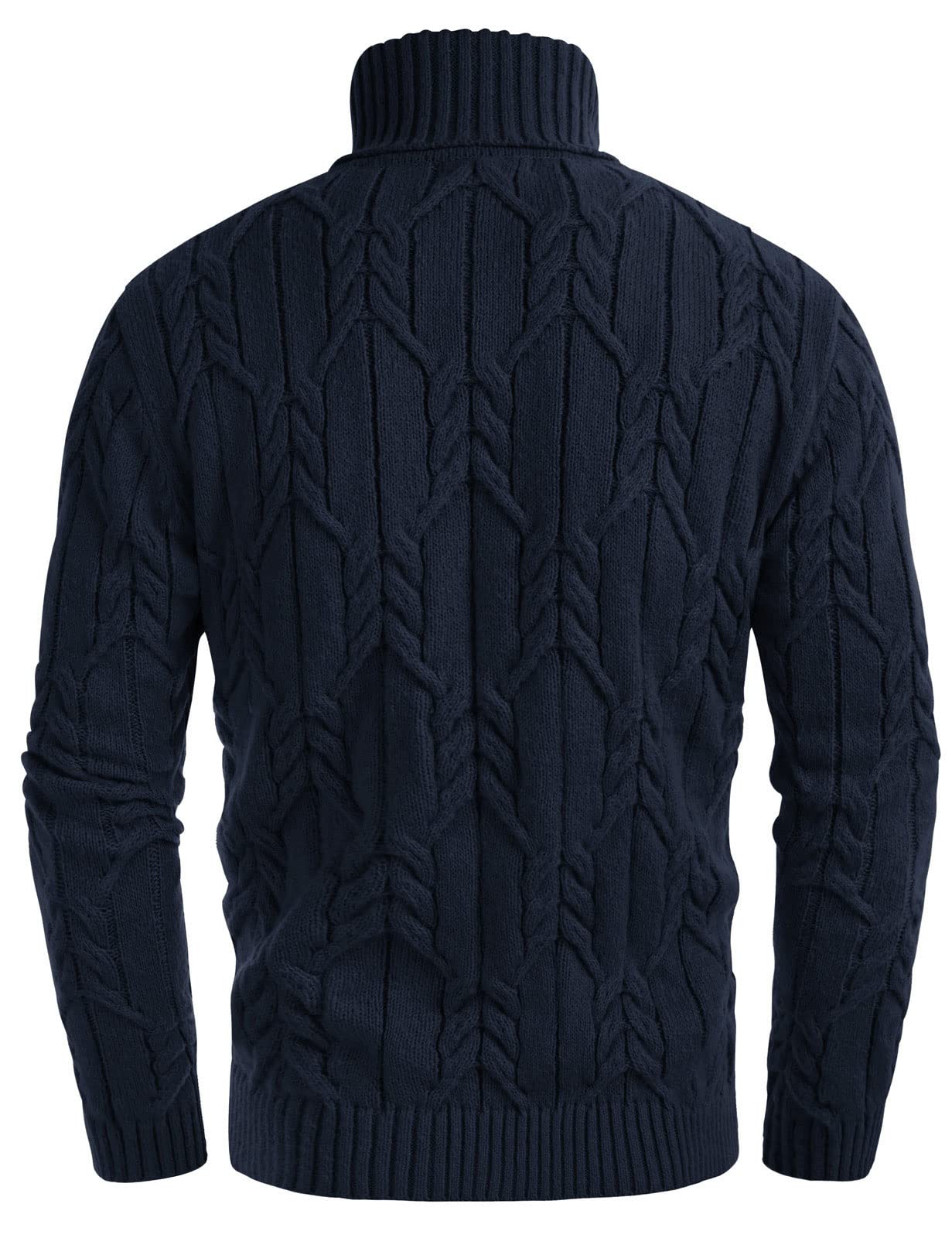 EBXN Men's Turtneck Pullover Sweaters