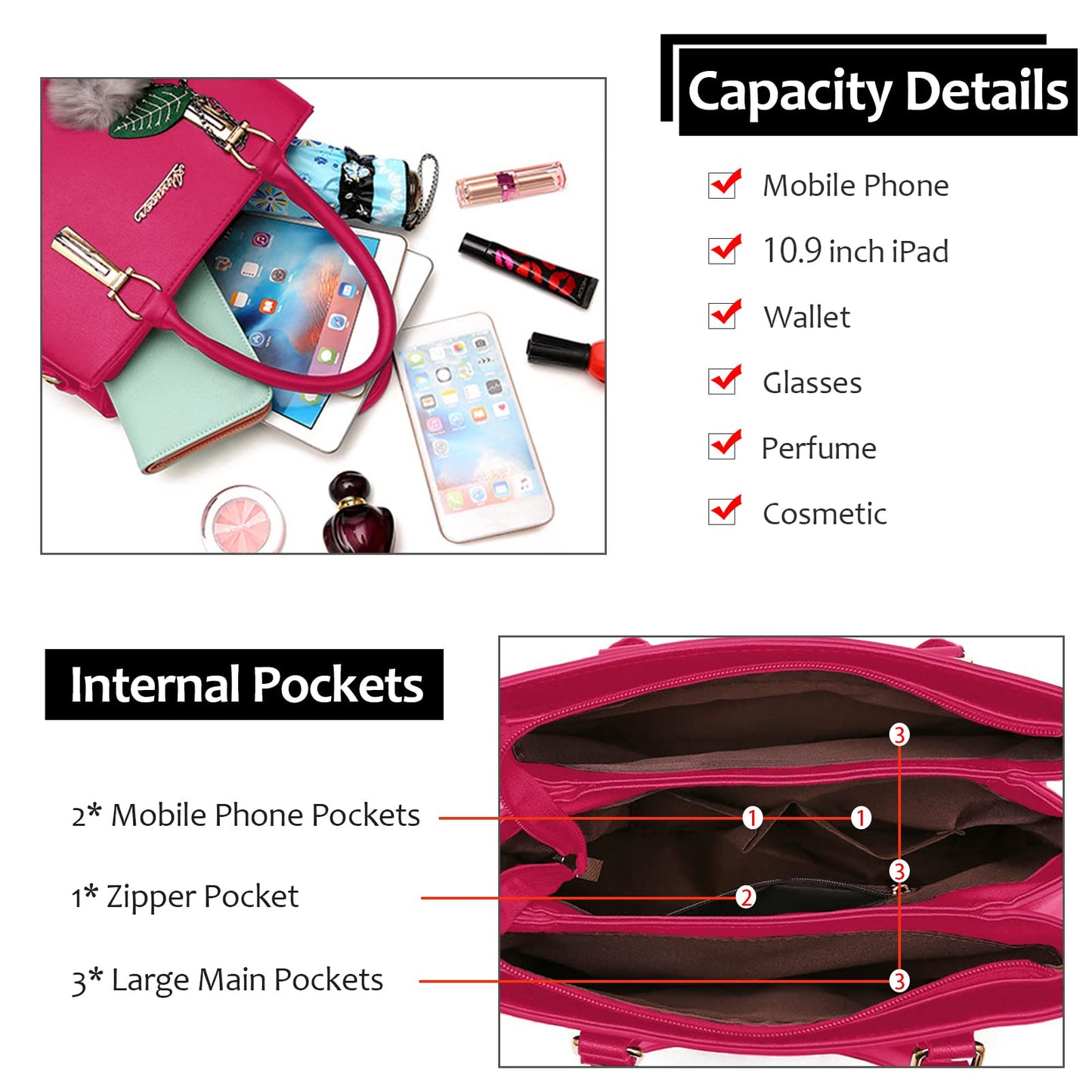 EBXN Bolsos Mujer