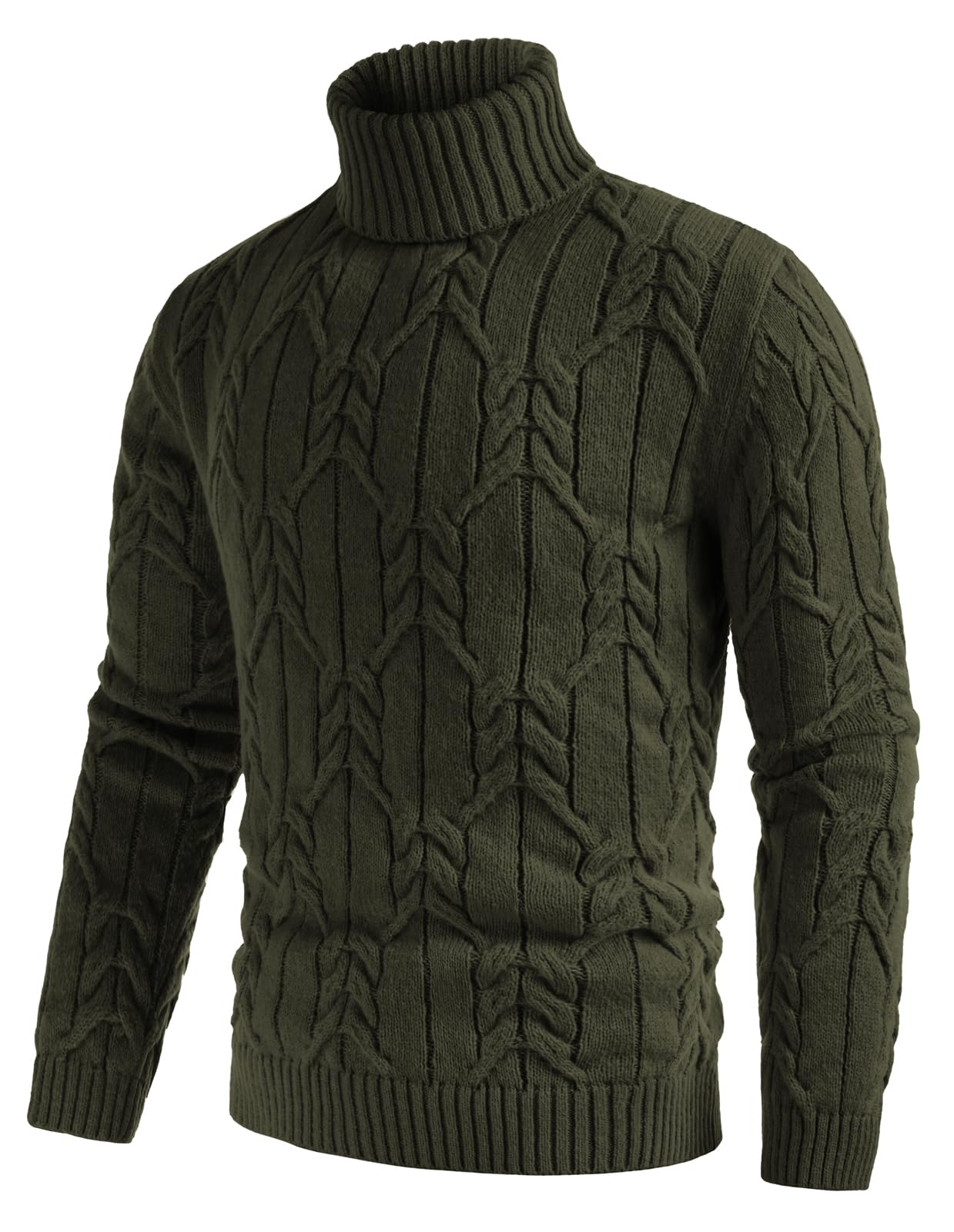 EBXN Men's Turtneck Pullover Sweaters
