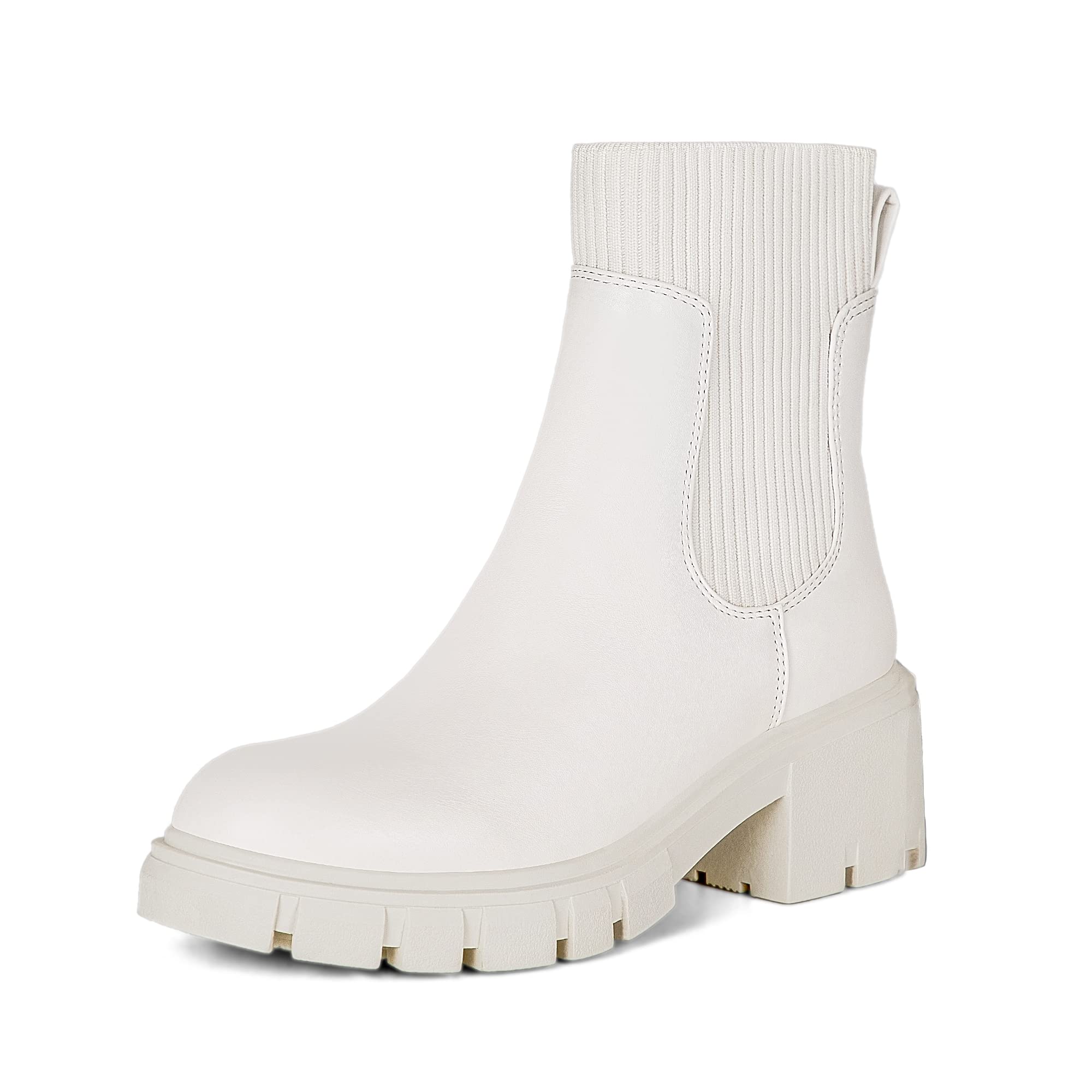 EBXN Women's Chelsea Boots Fashion Slip