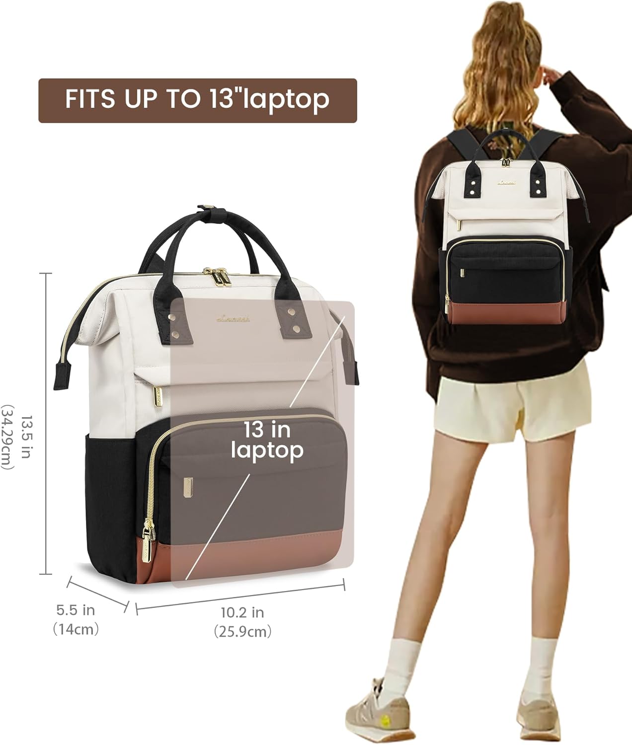 EBXNMochila Mujer Pequeña