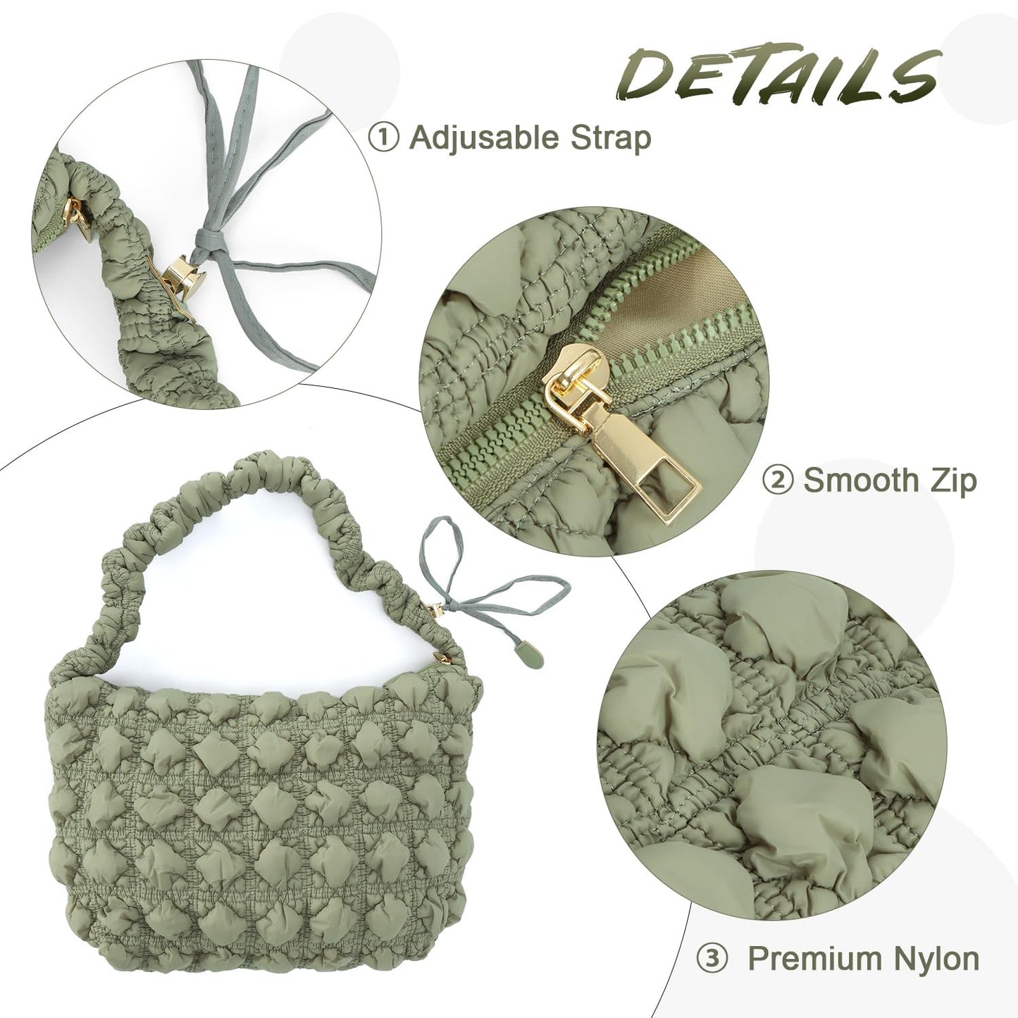 EBXN Puffer Shoulder Bag