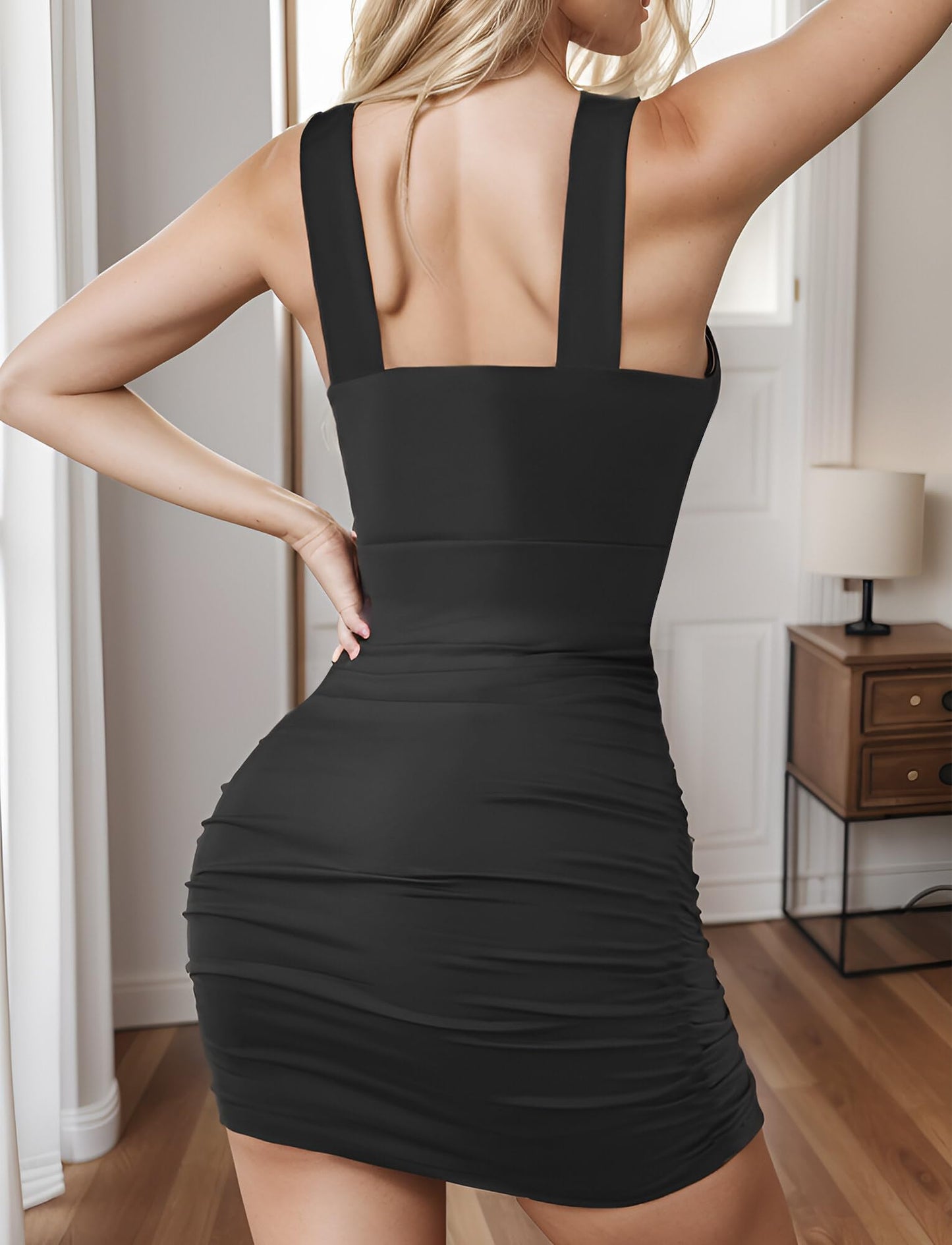 EBXN Vestido Corto Elegante