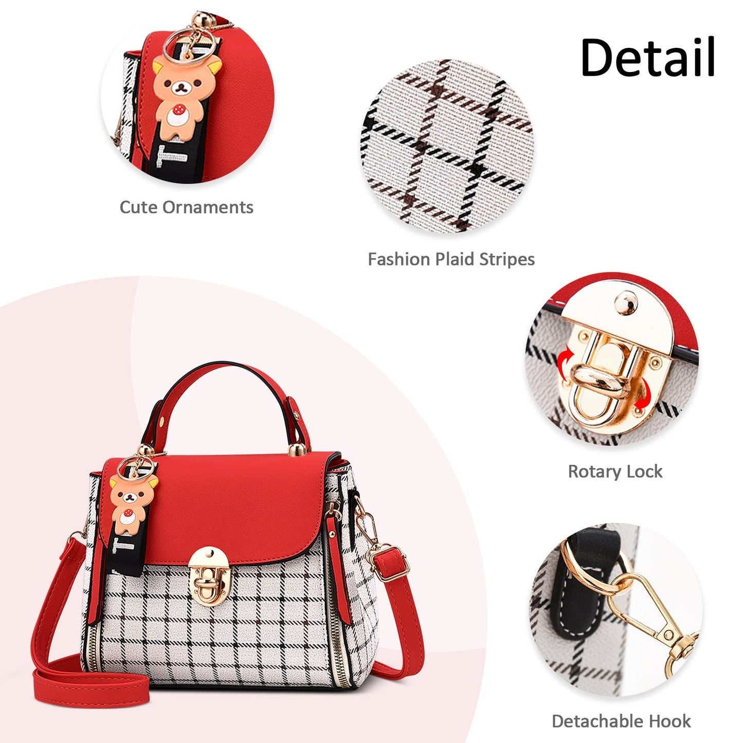 EBXN Moda Bolso de Mujer
