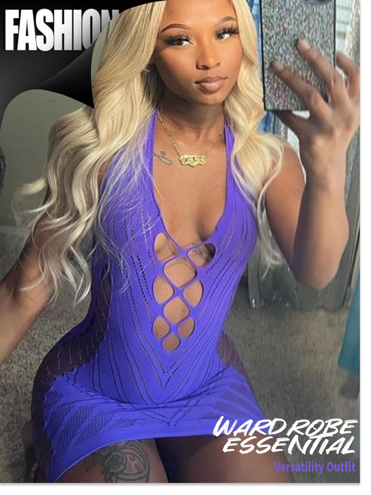 Sexy Pijama Fiesta Bodycon Mini Dress