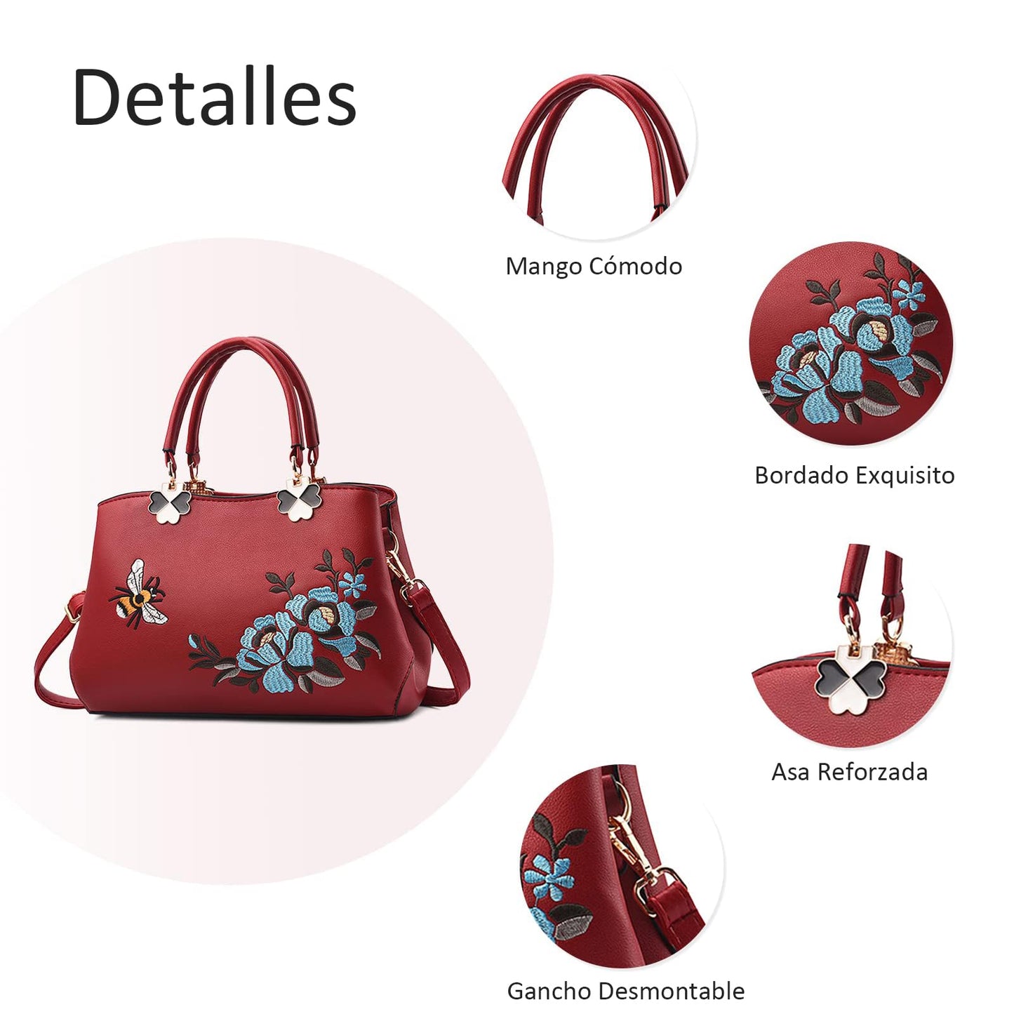 EBXN Elegante Bolsos para Mujer