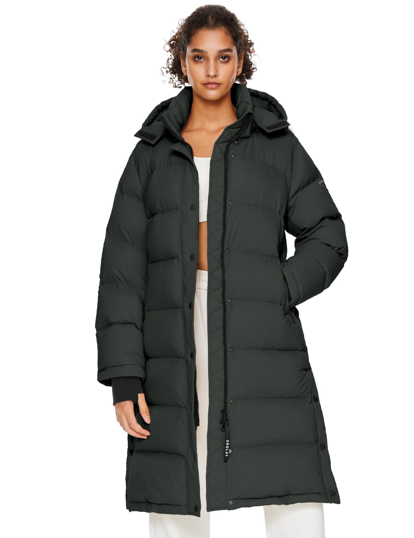 EBXN Jacket Detachable Hooded Puffer Jacket