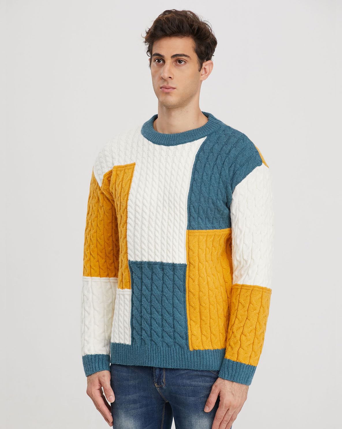 EBXN Men Sweater Vintage
