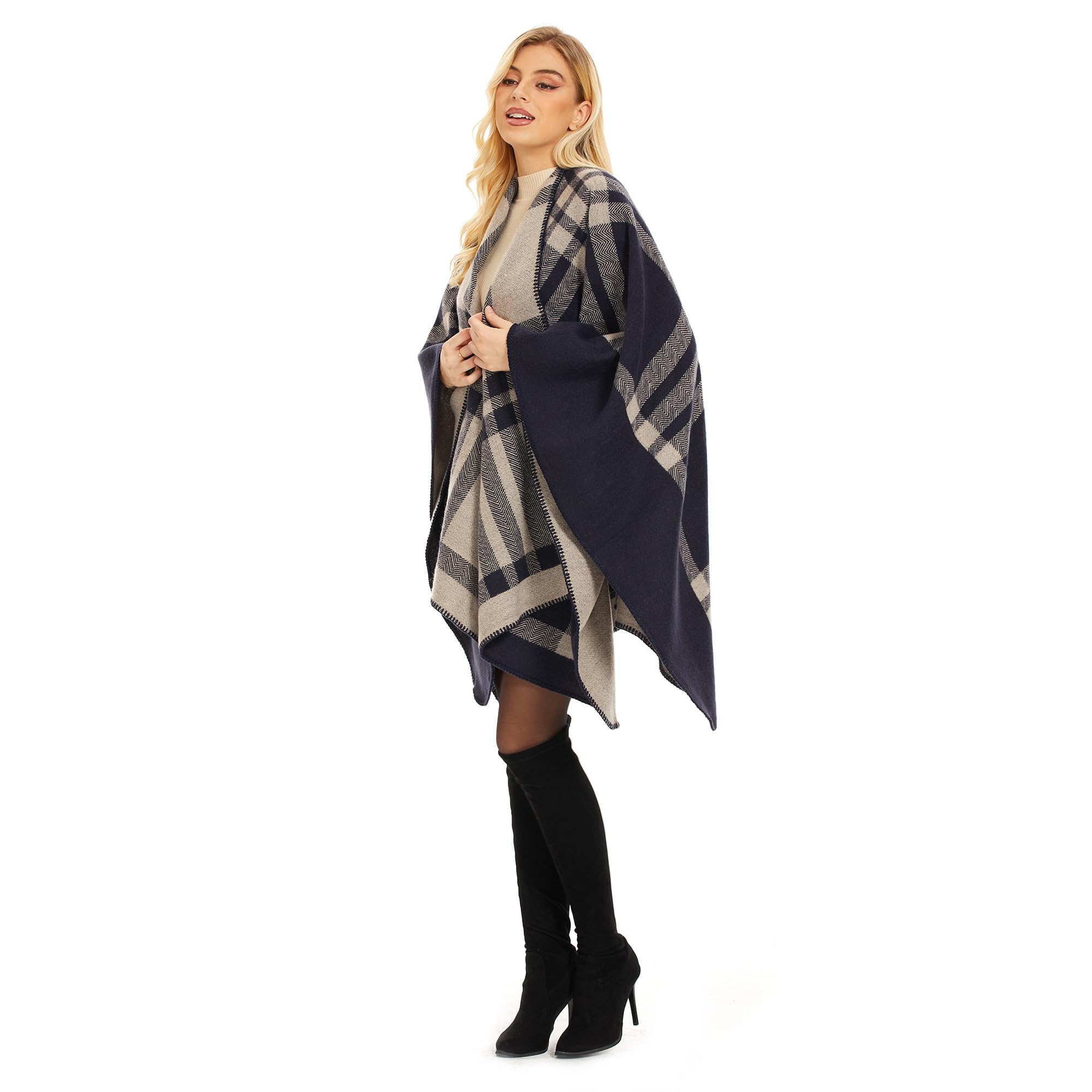 EBXN Colornial Chal Elegante para Mujer