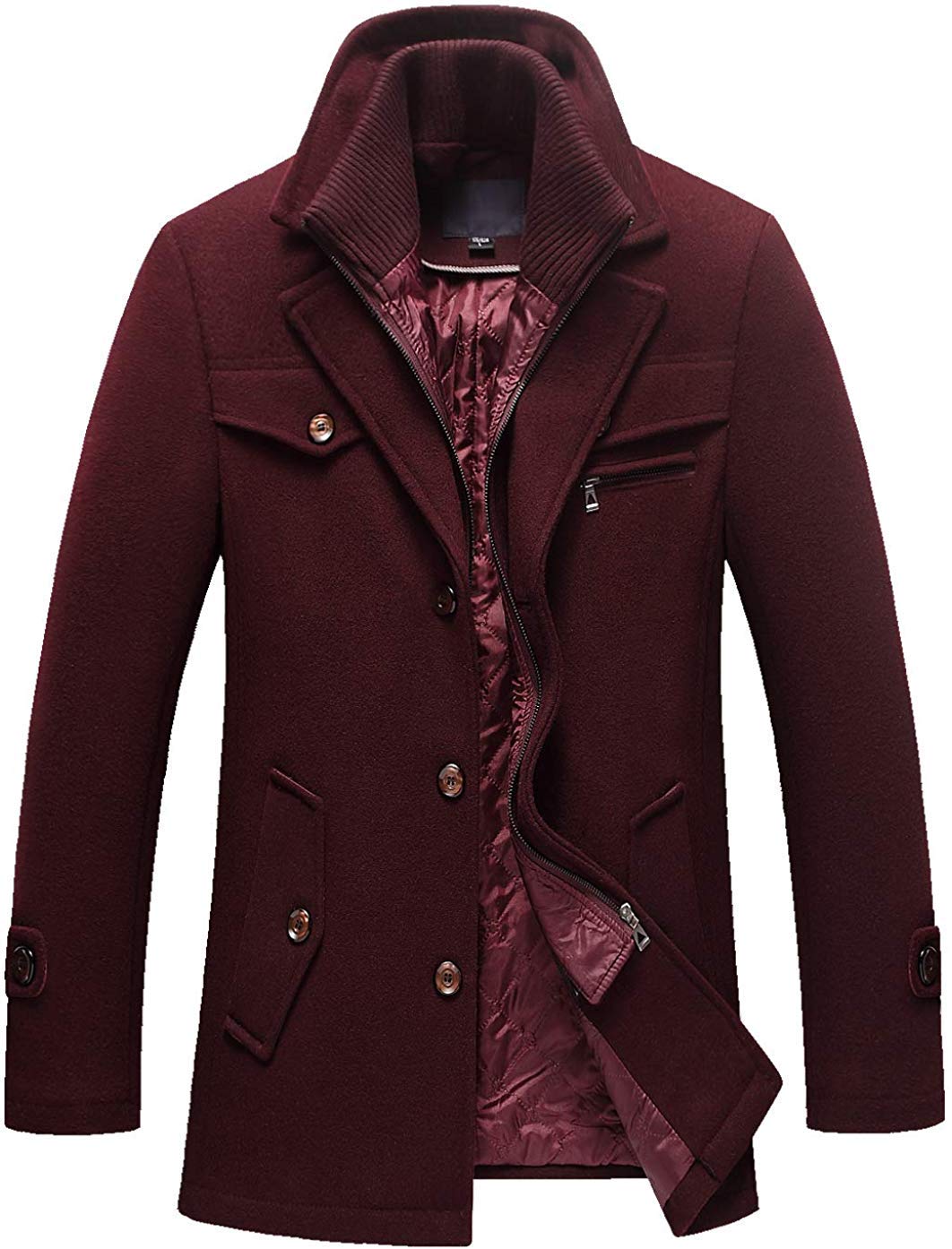 eBexxin - Men's Gentle  Blend Pea Coats