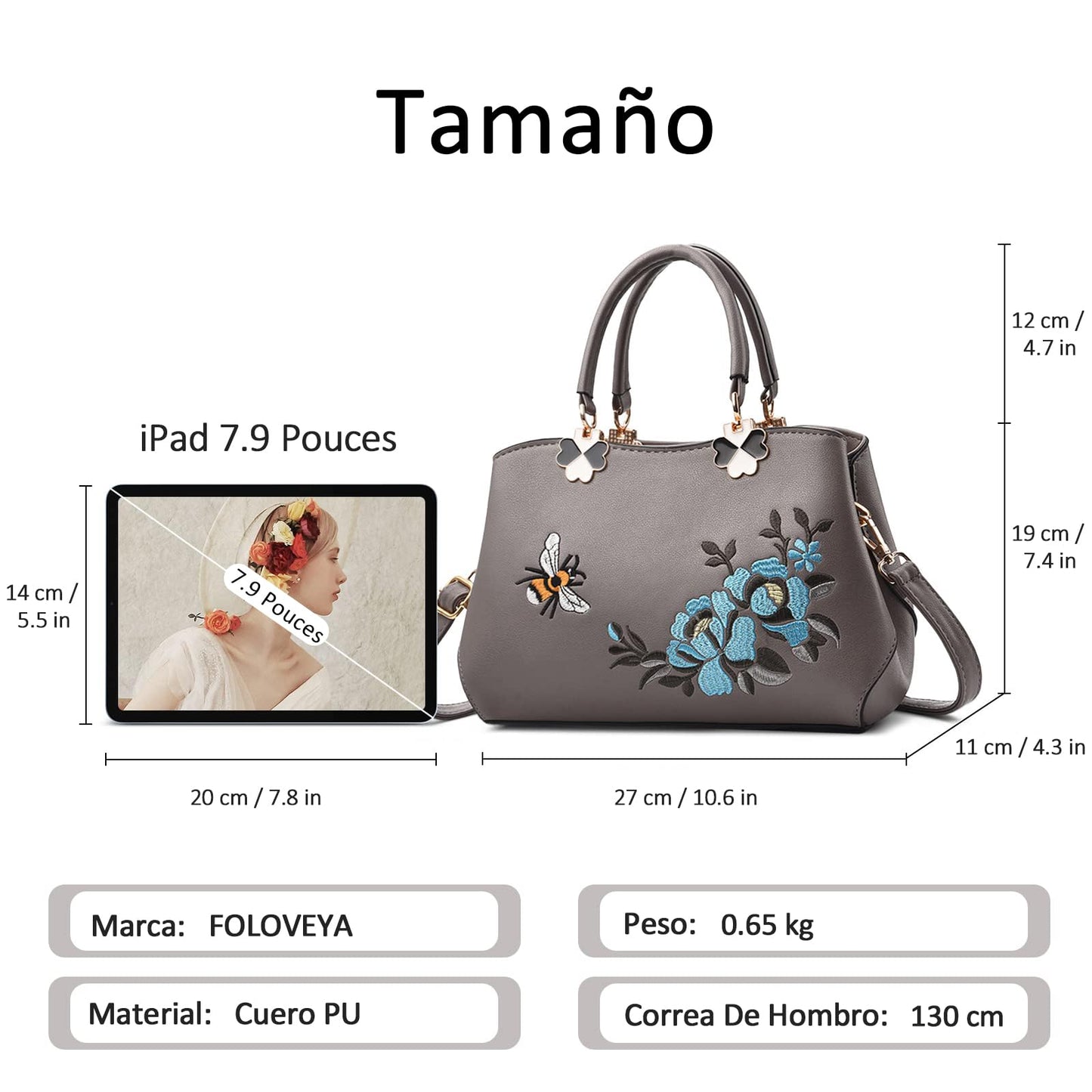 EBXN Elegante Bolsos para Mujer