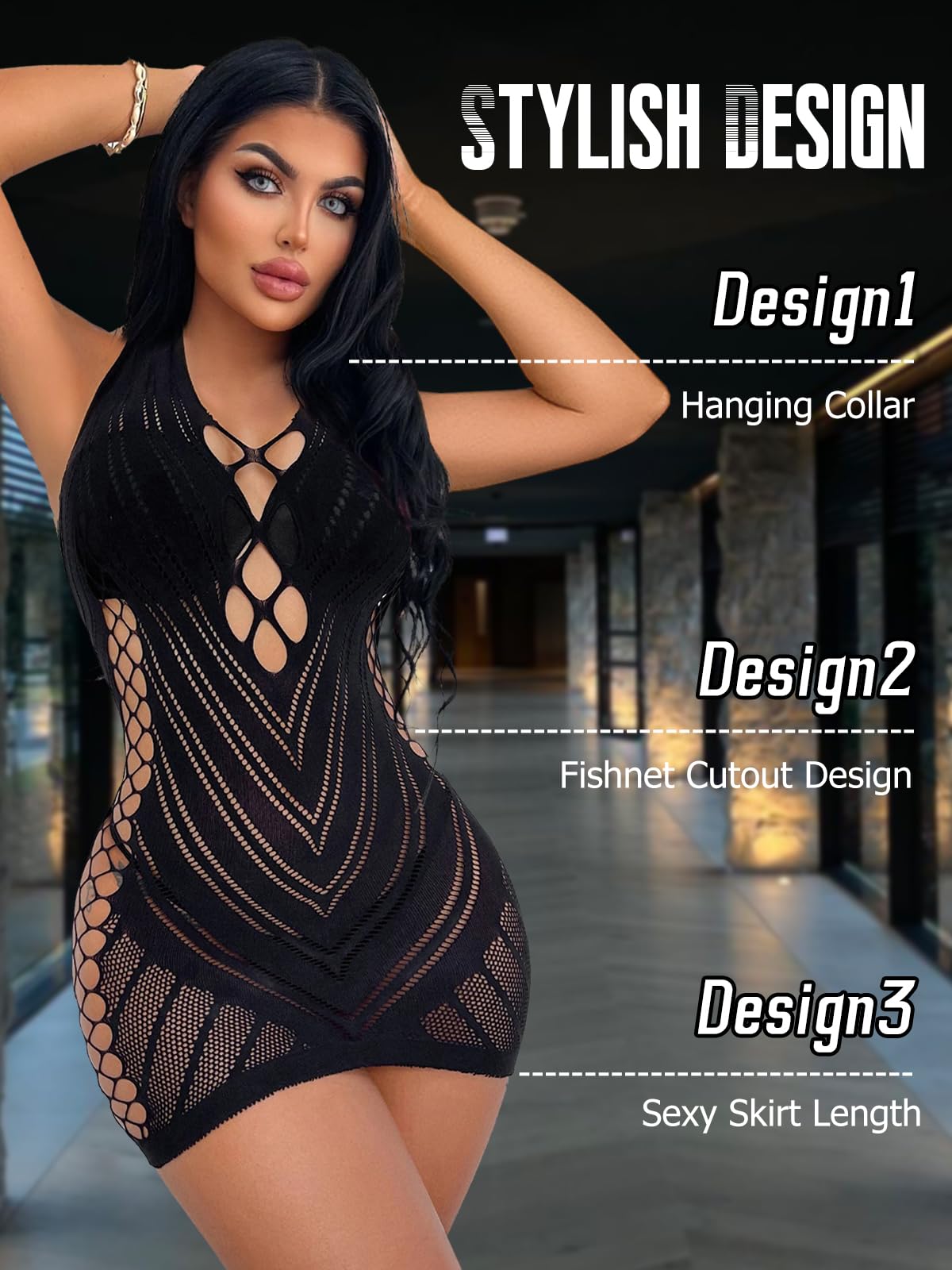 Sexy Pijama Fiesta Bodycon Mini Dress