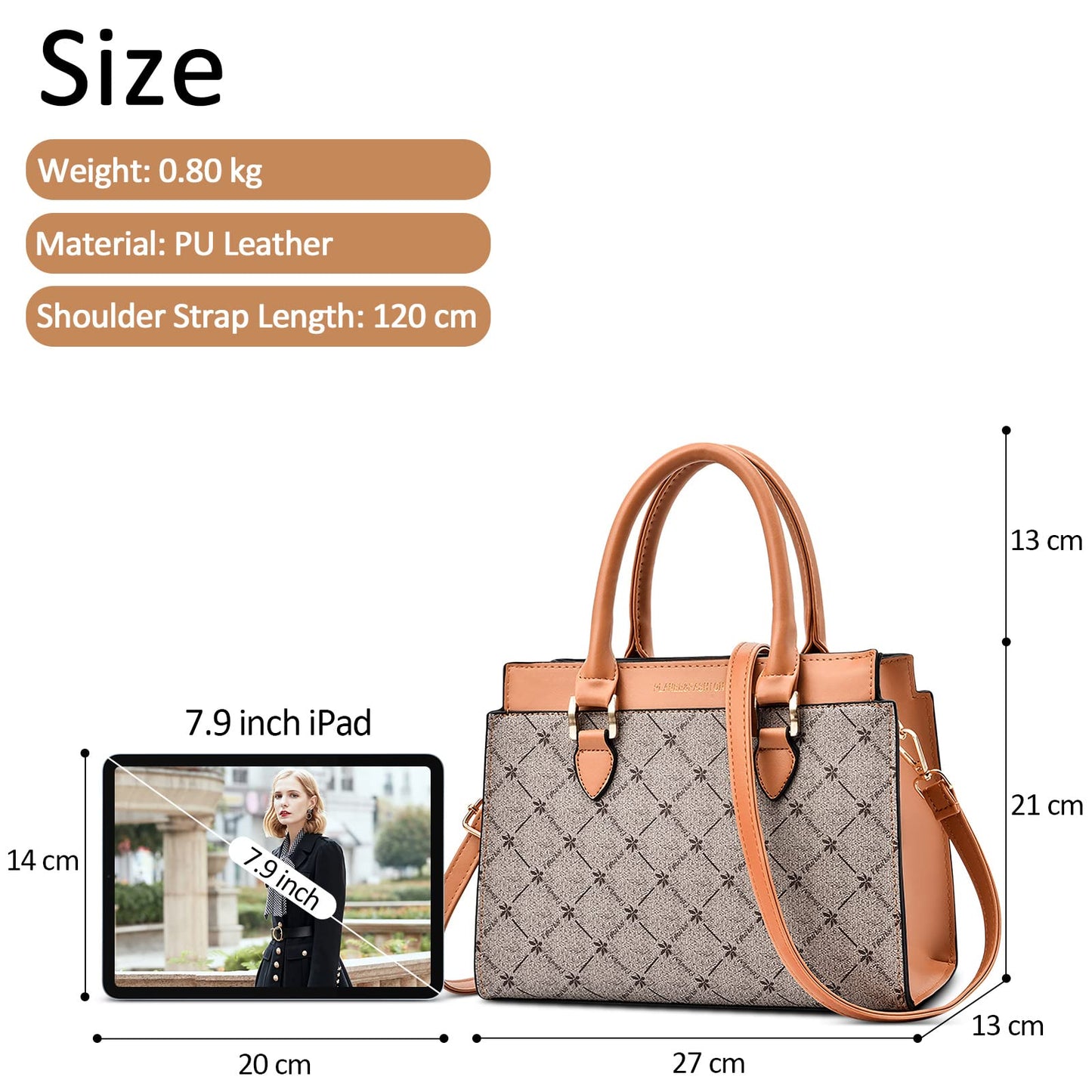 EBXN Mujer Bolso de Hombro Moda