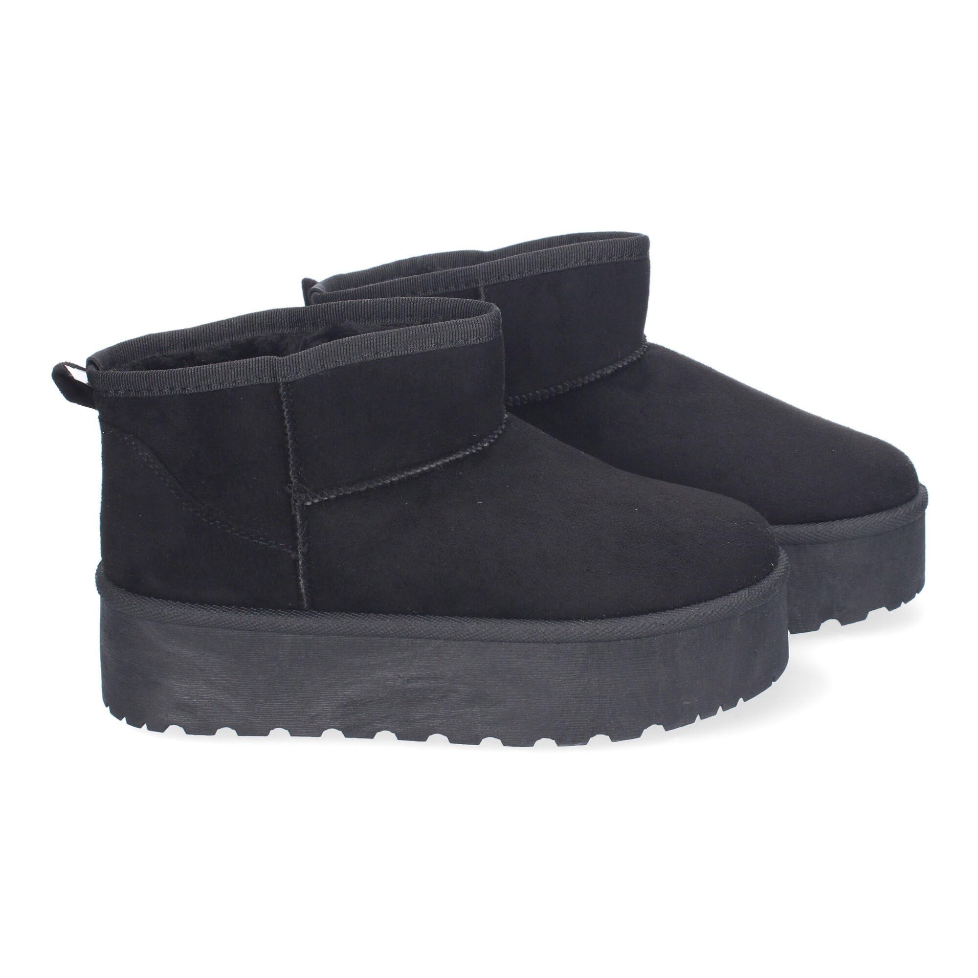 EBXN Botin Plano para Mujer