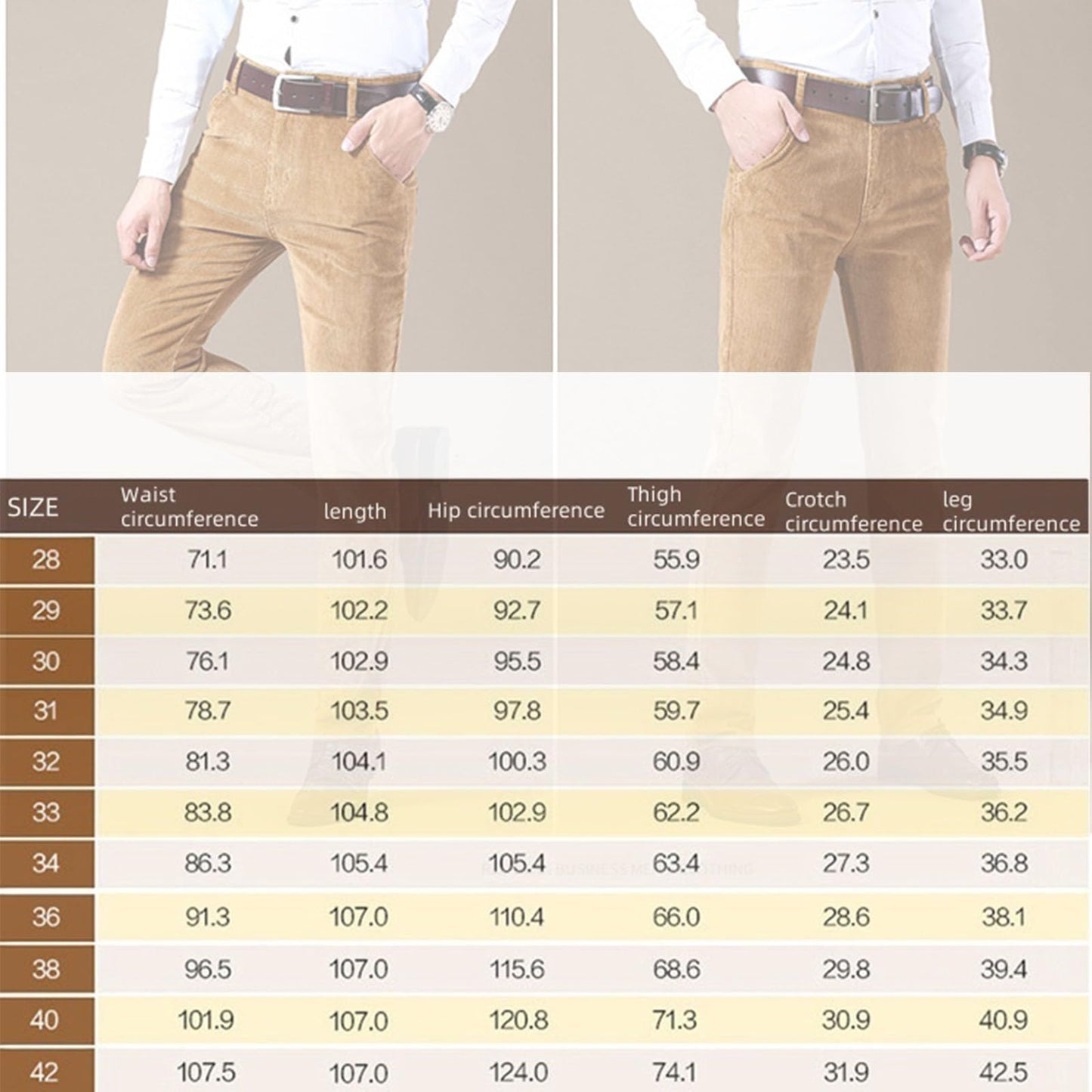 EBXN Pants de  hombre