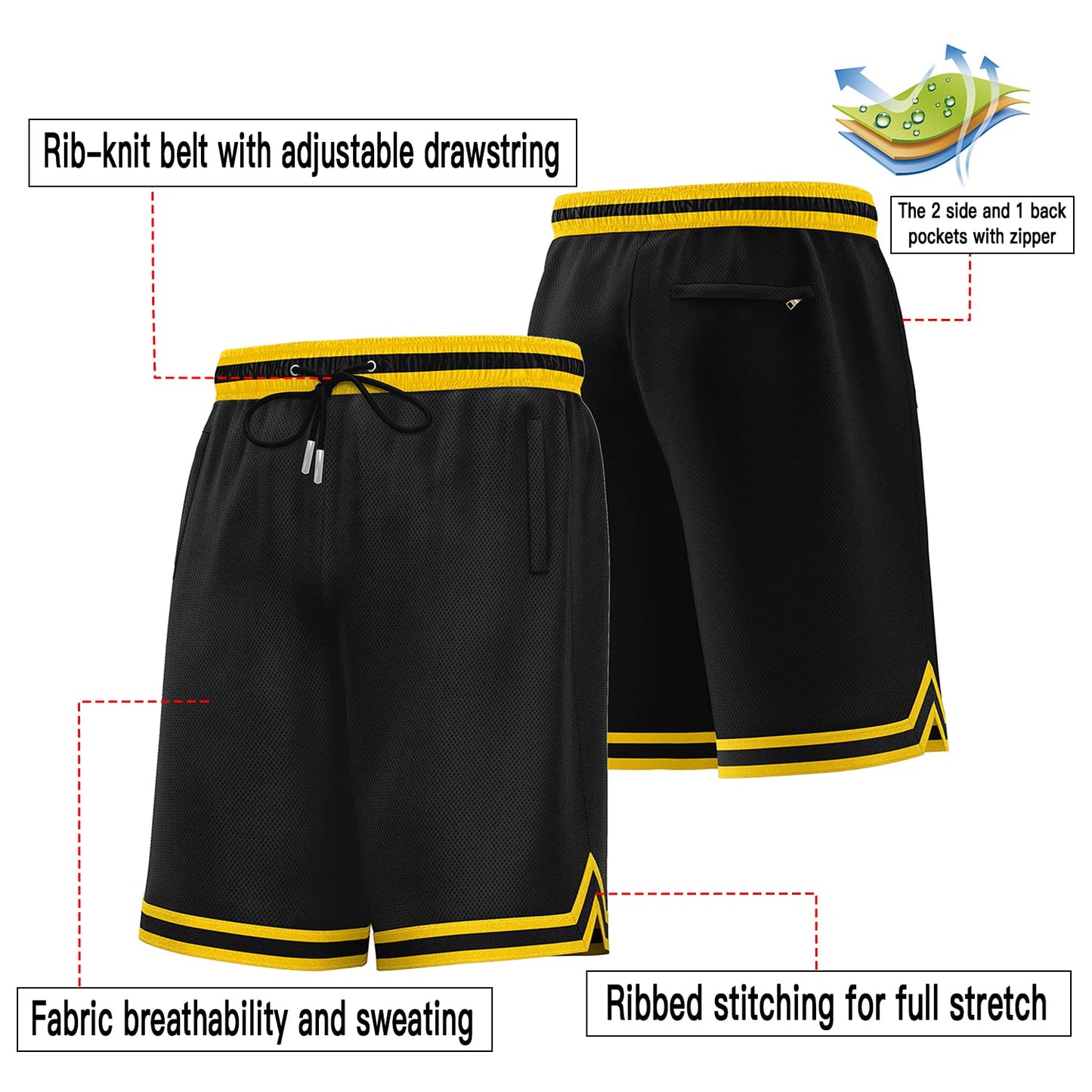 Men’s Mesh Basketball Shorts