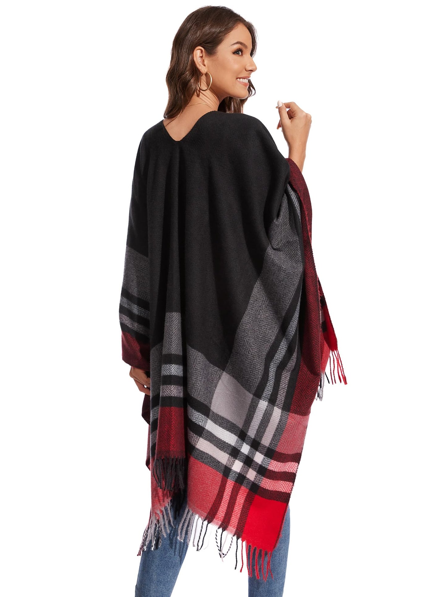 EBXN Colornial Chal Elegante para Mujer