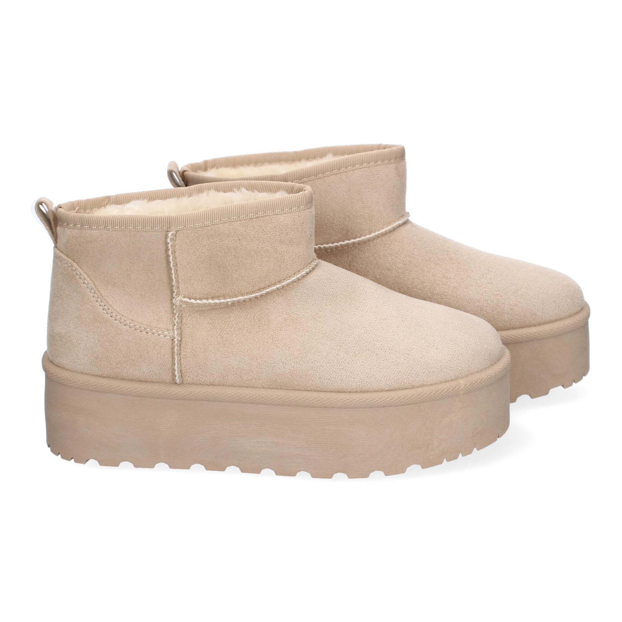 EBXN Botin Plano para Mujer