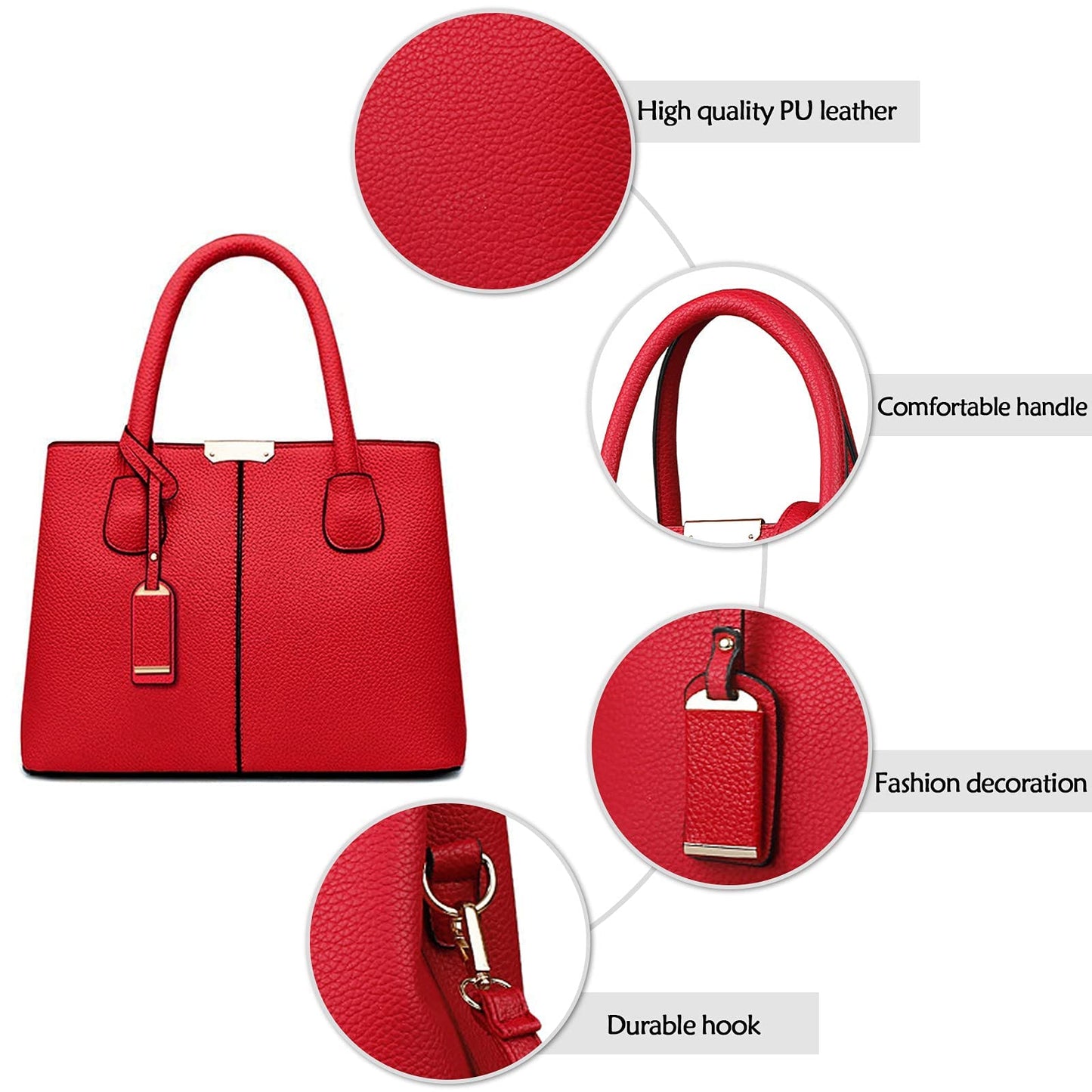 EBXN Moda Bolso de Mujer Bolso