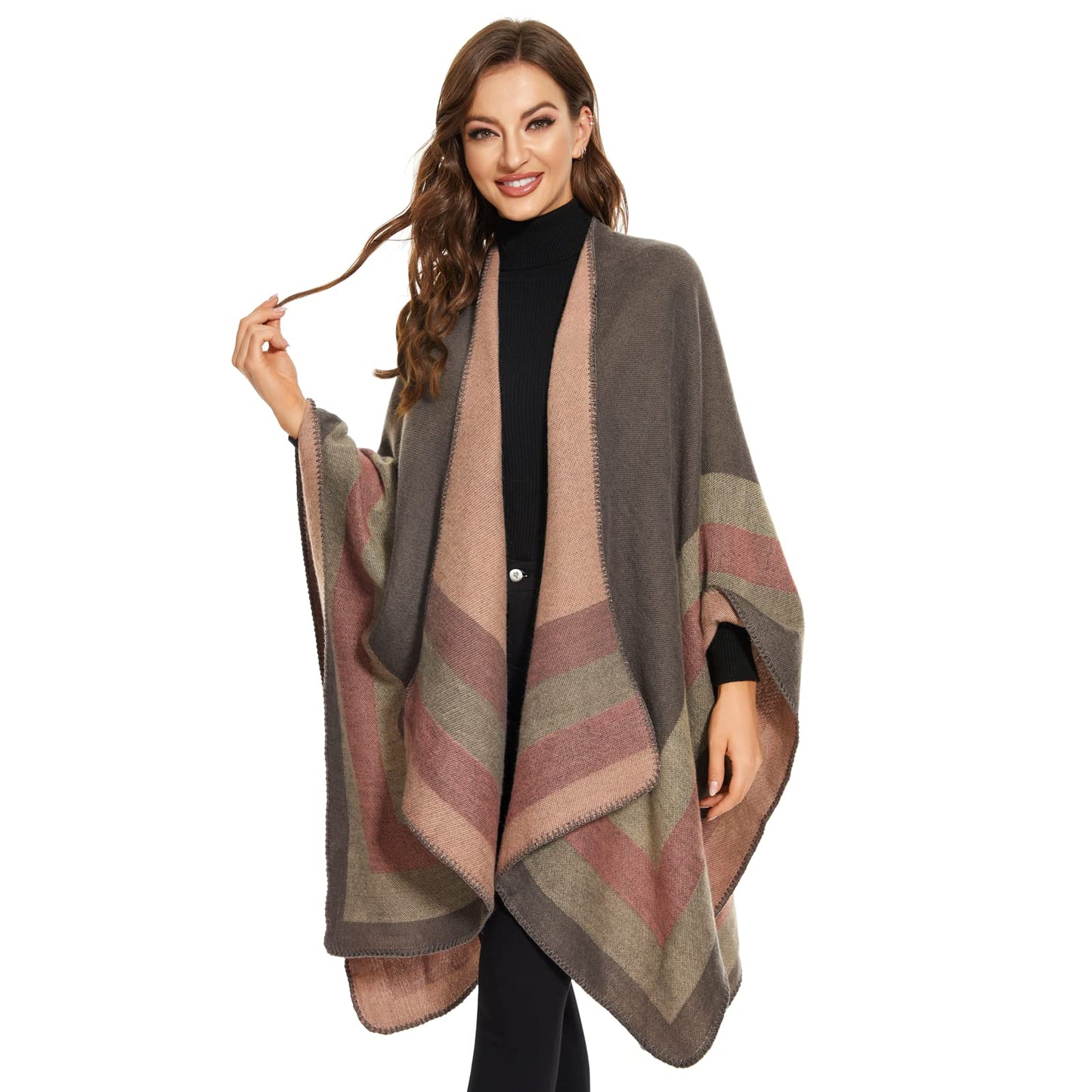 EBXN Colornial Chal Elegante para Mujer