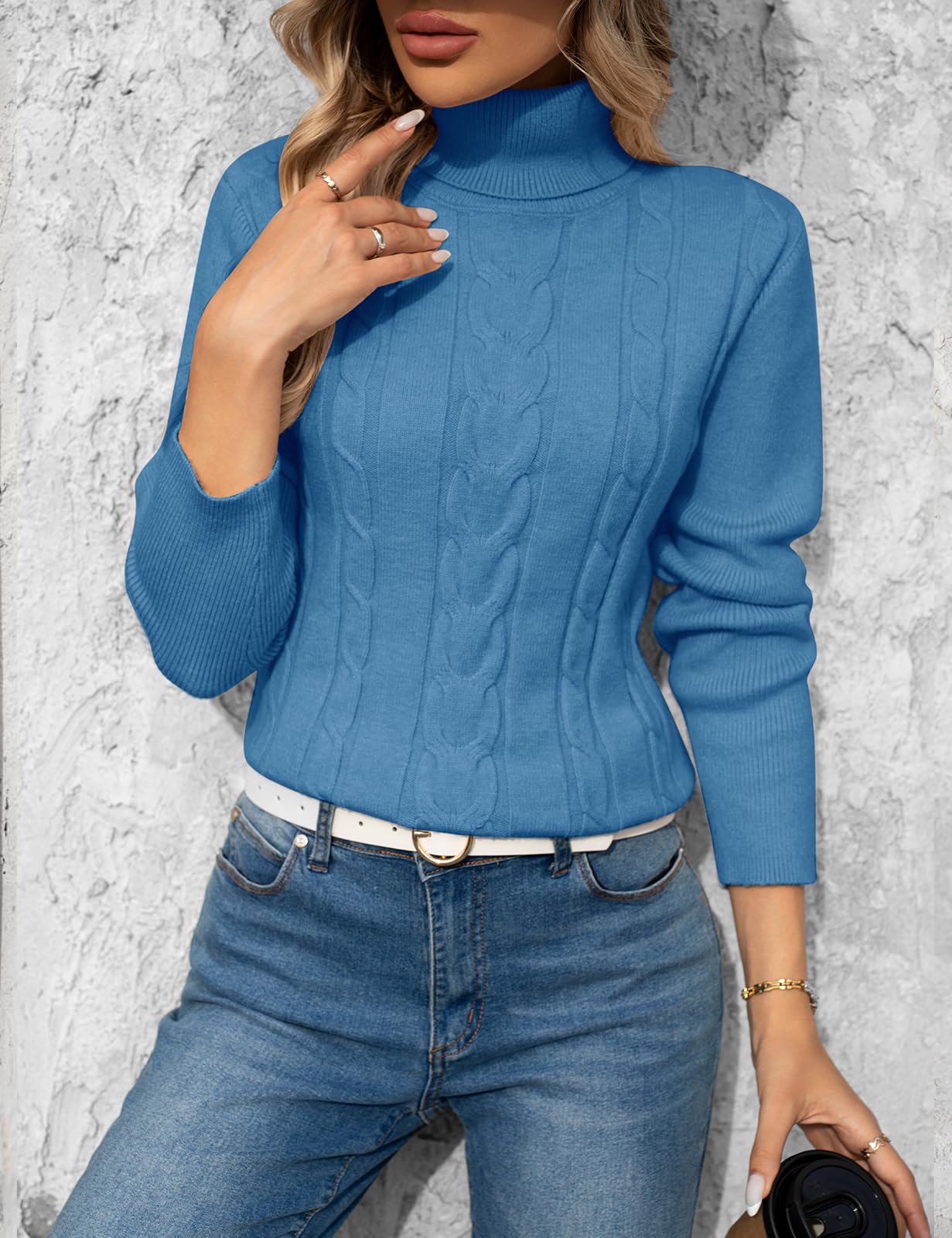 EBXN Heekpek Jersey Mujer Cuello Alto