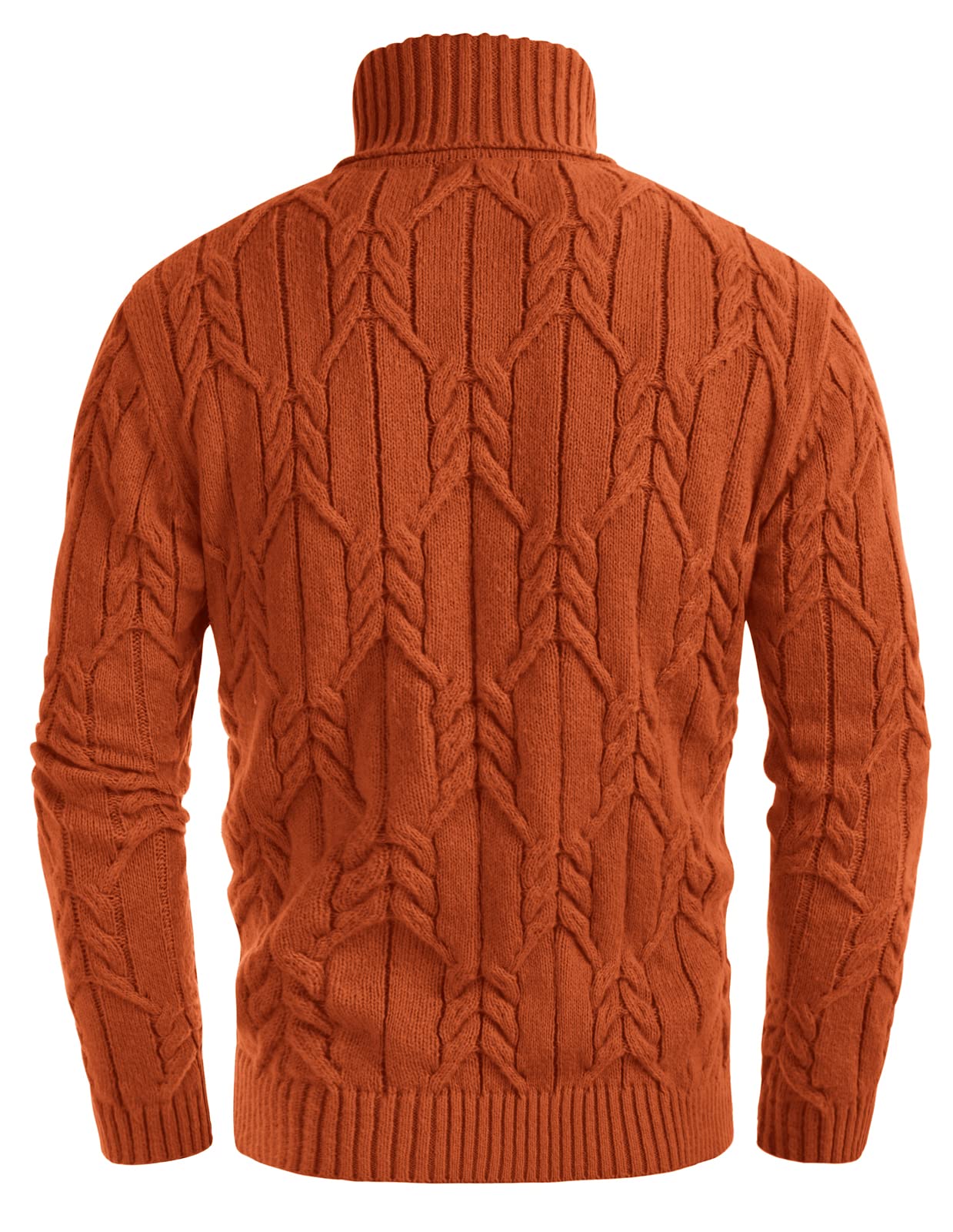 EBXN Men's Turtneck Pullover Sweaters
