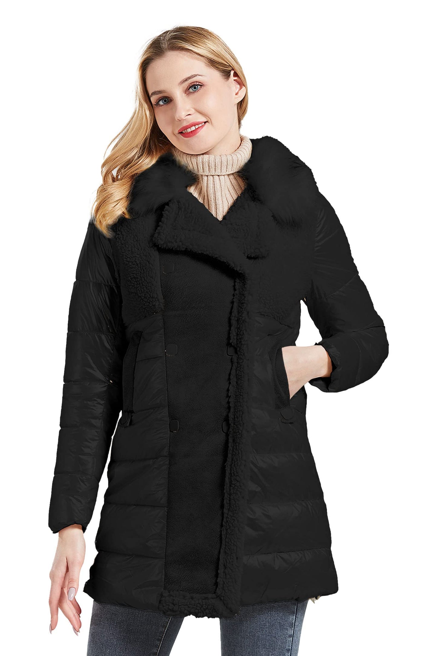 EBXN Winter Puffer Jacket Cold-Resistant