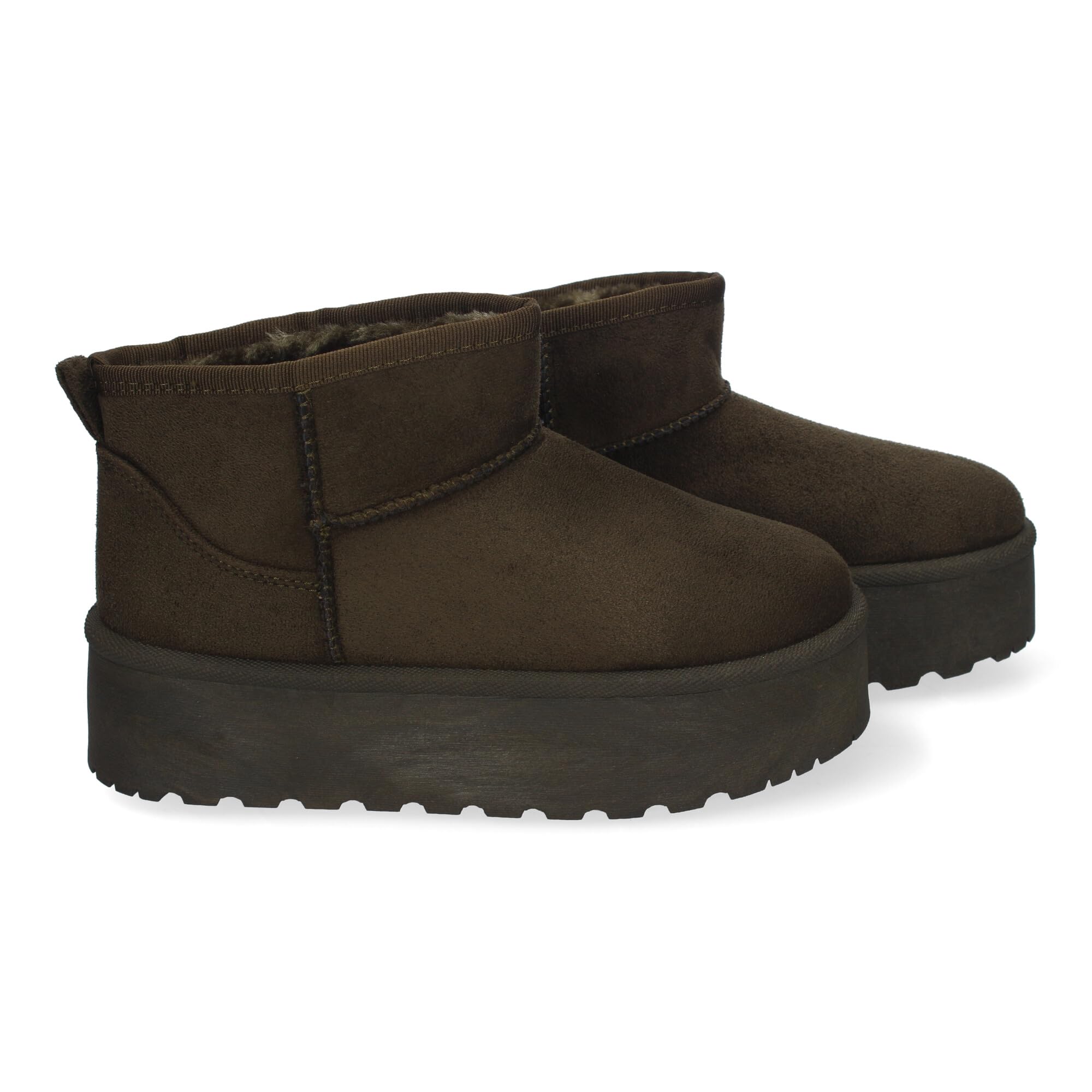 EBXN Botin Plano para Mujer