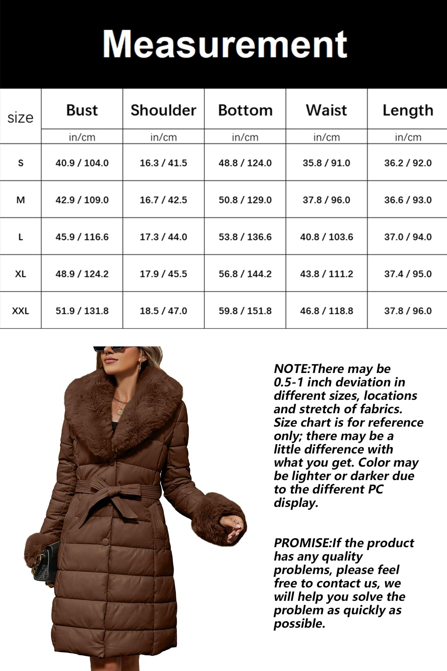EBXN Winter Puffer Jacket Cold-Resistant
