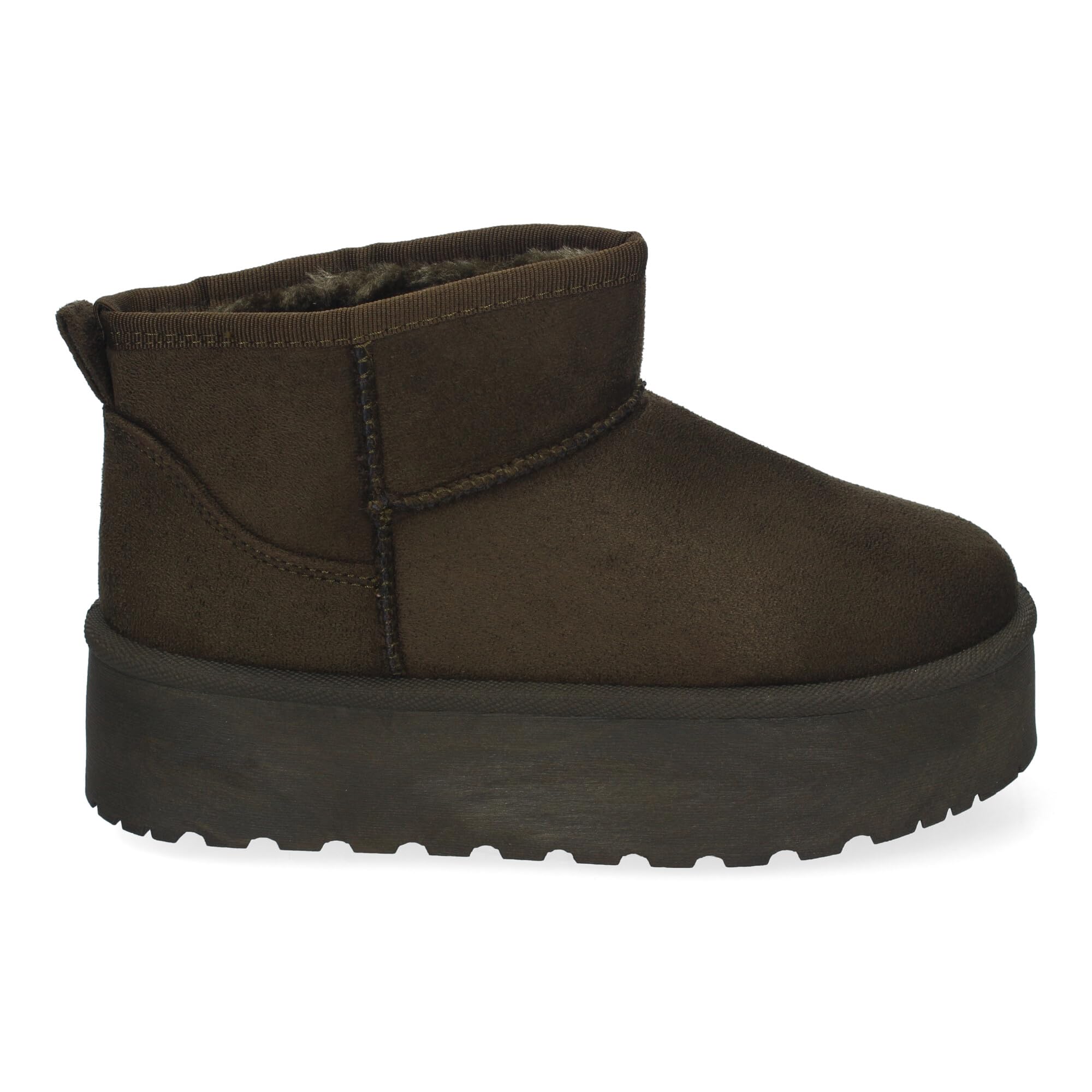 EBXN Botin Plano para Mujer