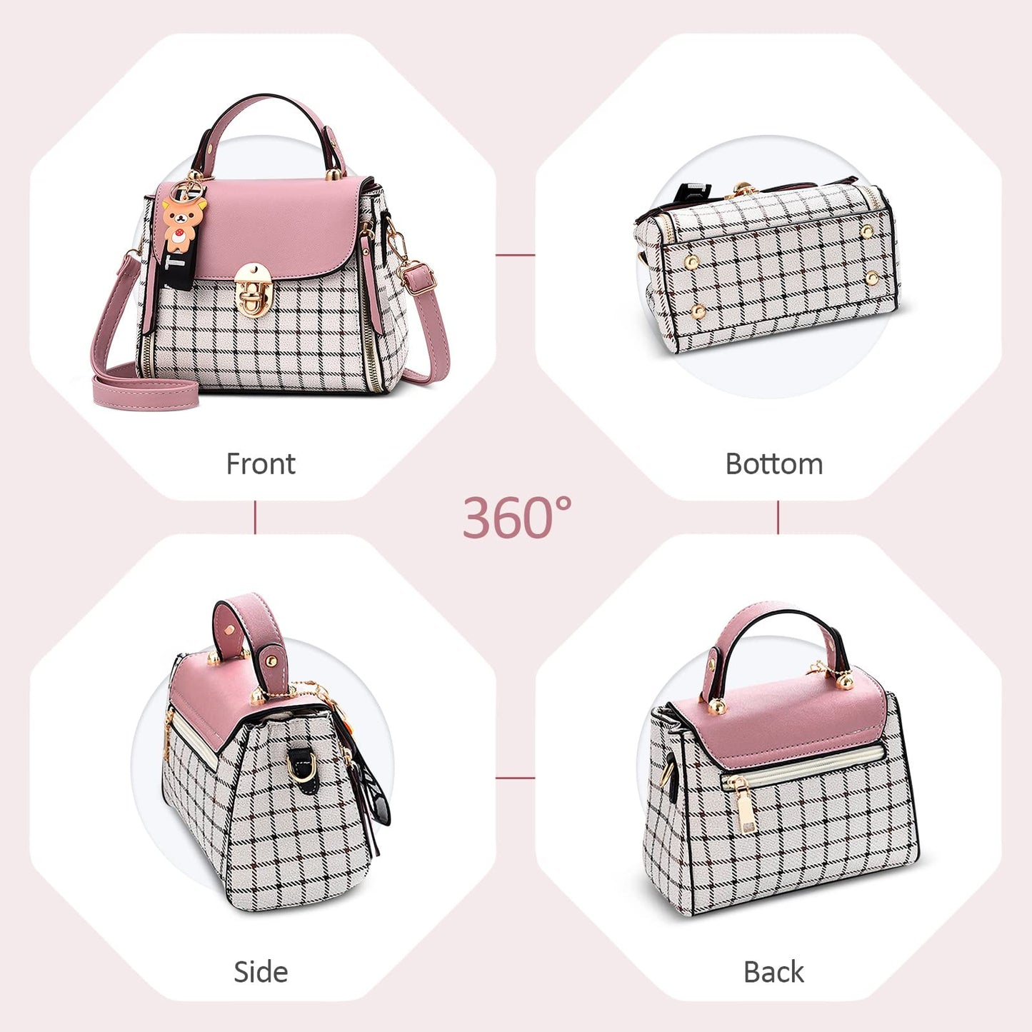 EBXN Moda Bolso de Mujer
